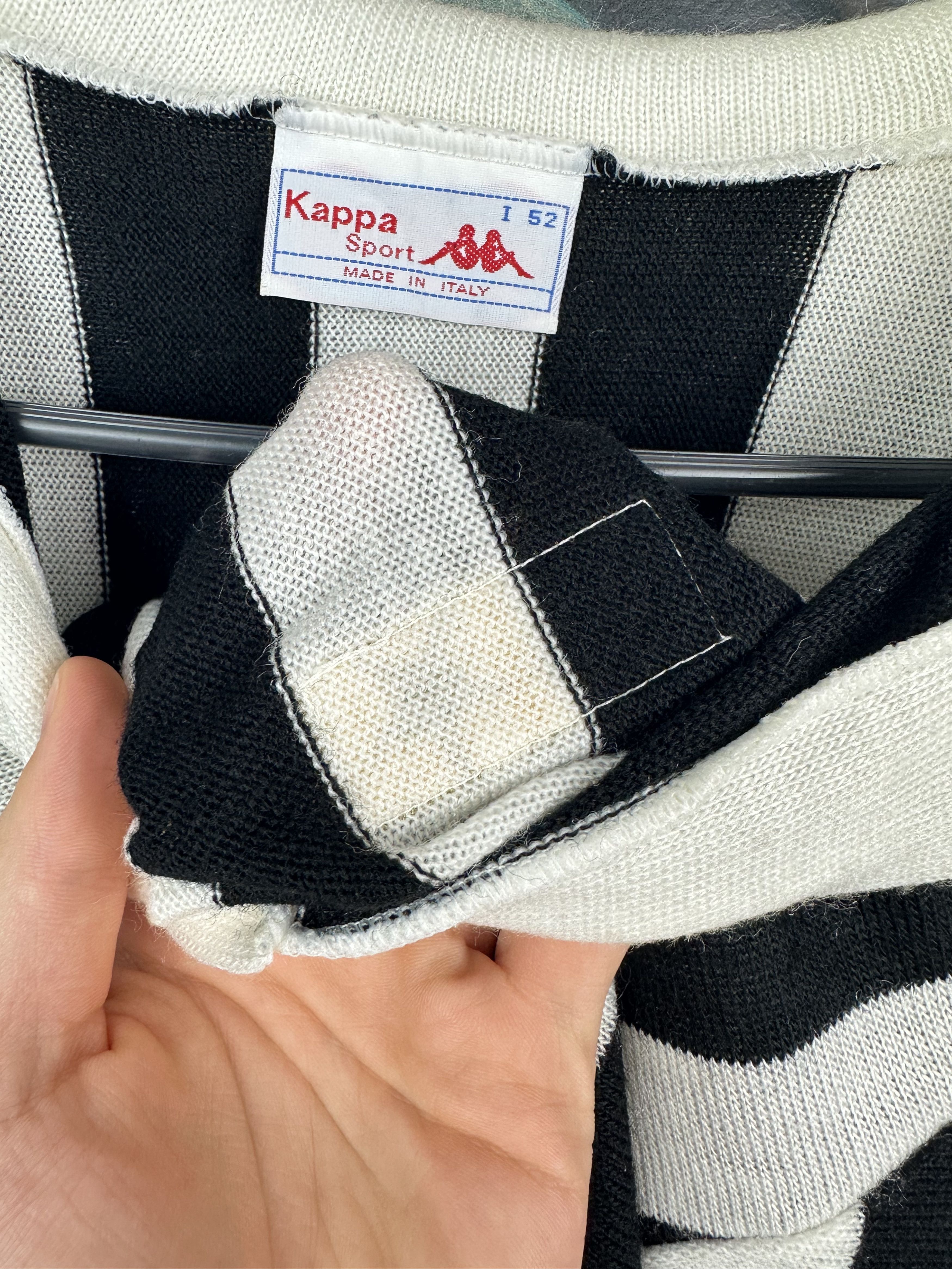 Kappa Juventus football shirt 1982 #2 Match Worn Tee Long Sleeve Size US L / EU 52-54 / 3 - 12 Thumbnail