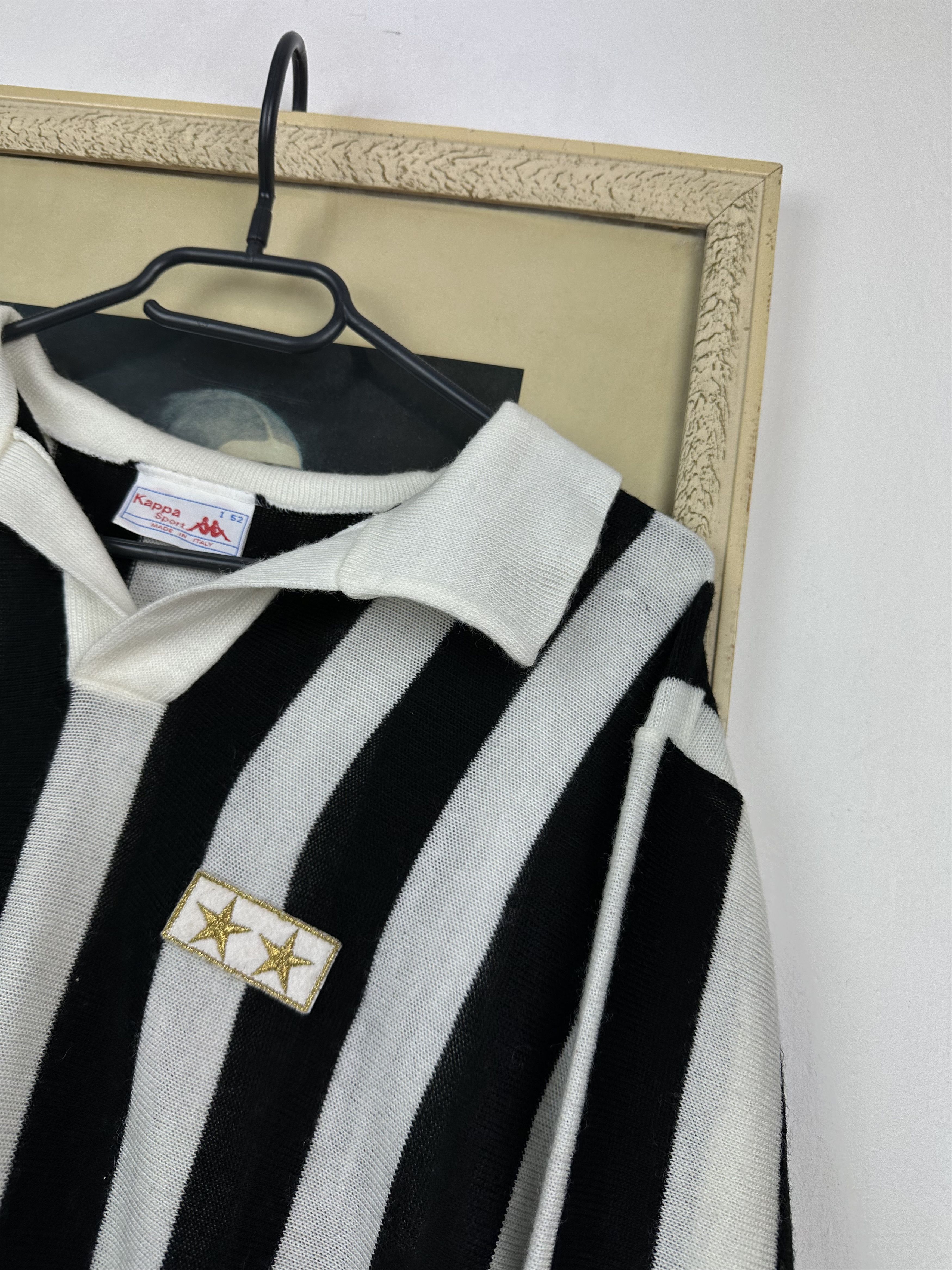 Kappa Juventus football shirt 1982 #2 Match Worn Tee Long Sleeve Size US L / EU 52-54 / 3 - 3 Thumbnail