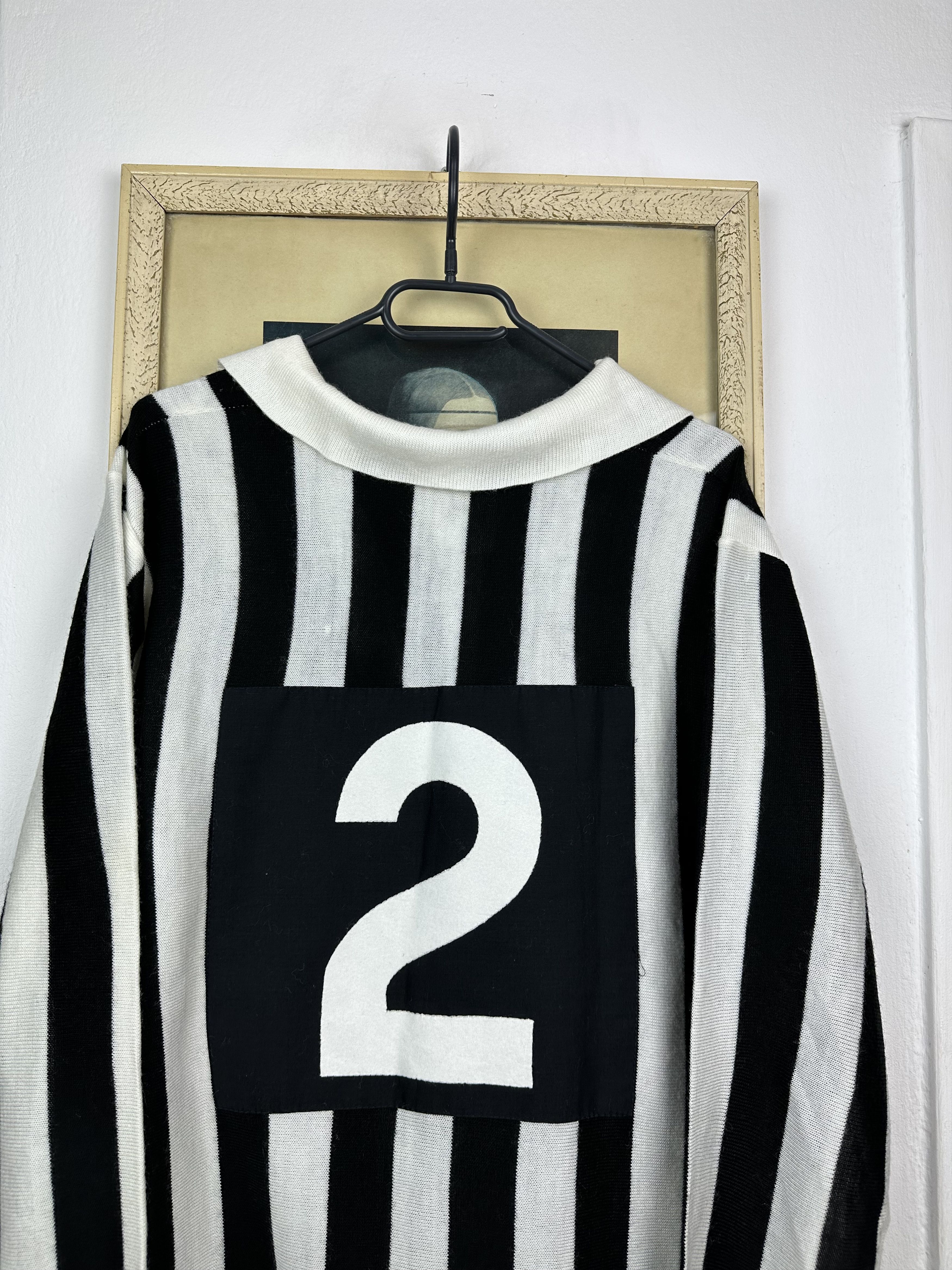 Kappa Juventus football shirt 1982 #2 Match Worn Tee Long Sleeve Size US L / EU 52-54 / 3 - 15 Thumbnail