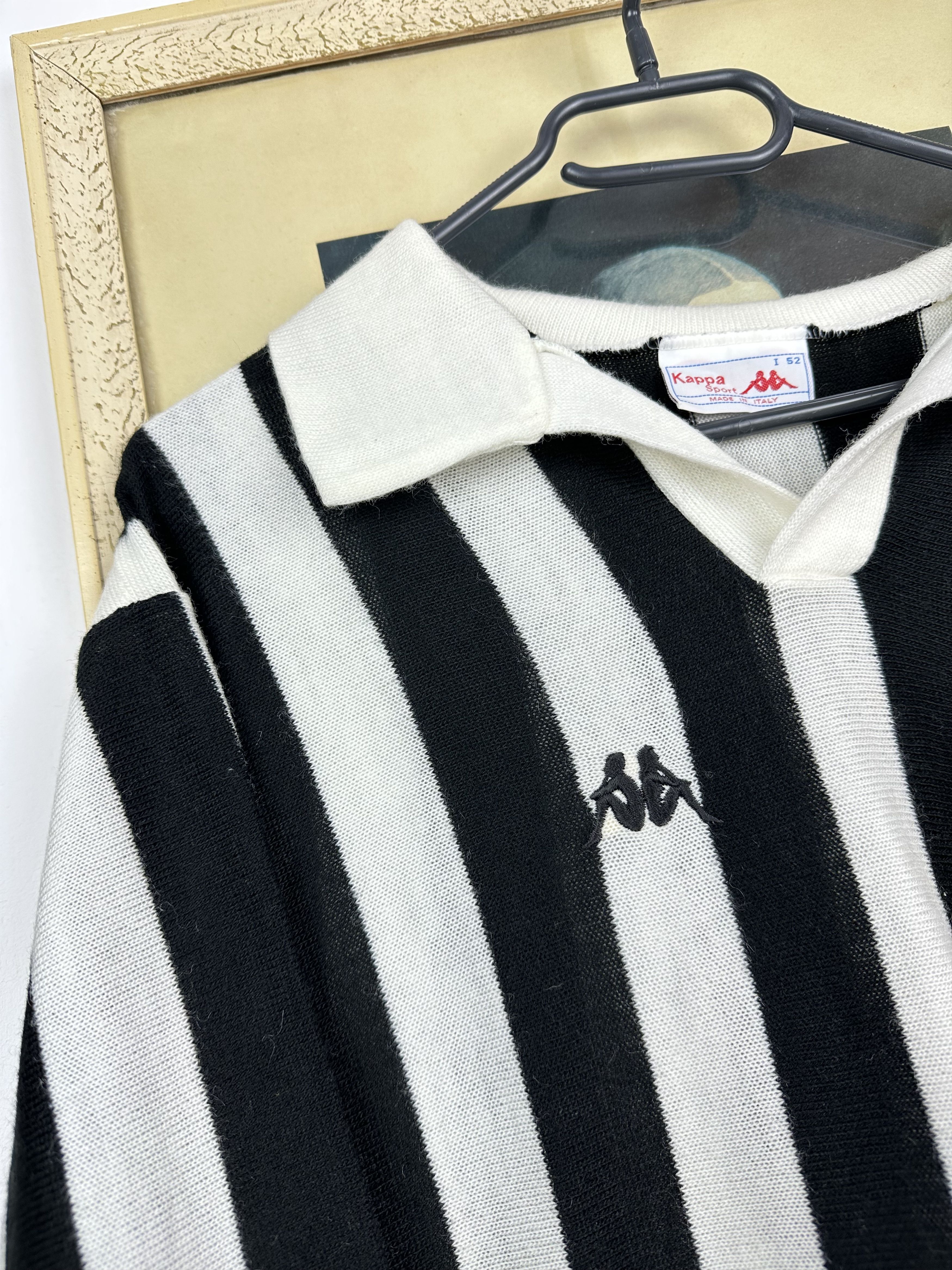 Kappa Juventus football shirt 1982 #2 Match Worn Tee Long Sleeve Size US L / EU 52-54 / 3 - 4 Thumbnail