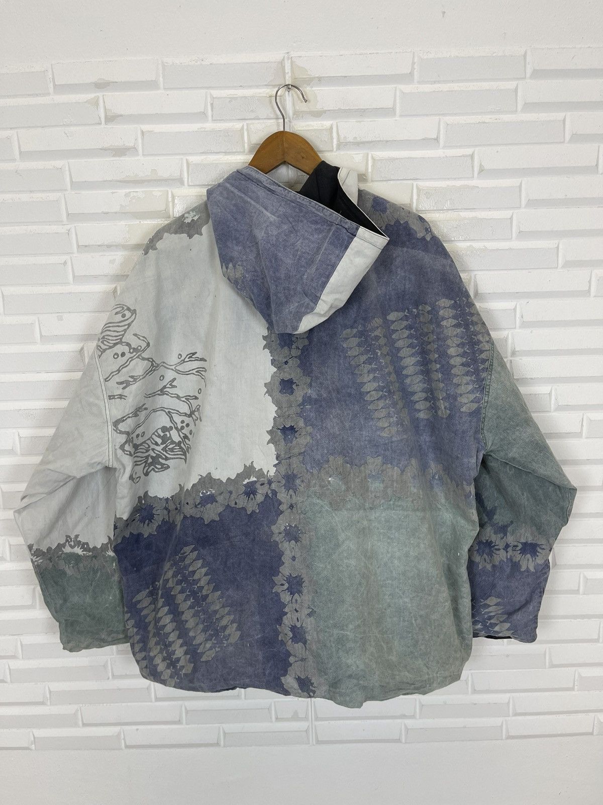Japanese Brand ✅OFFER YOU🚀VINTAGE PRIMITIVE ART HOODIES NATIVE DESIGN Size US L / EU 52-54 / 3 - 6 Thumbnail
