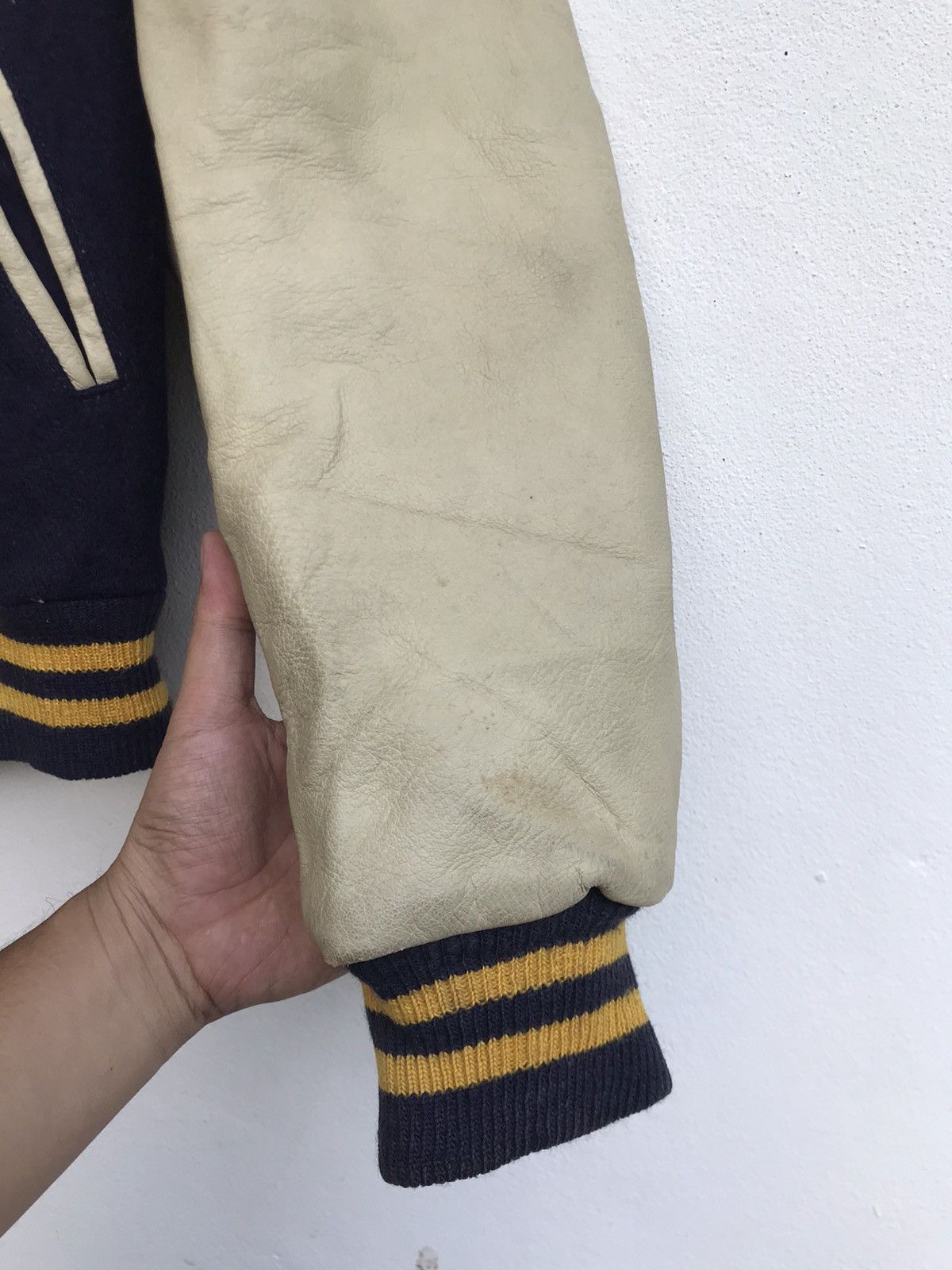 Golden Bear Vintage Golden Bear Leather Varsity Jacket Size US M / EU 48-50 / 2 - 8 Thumbnail