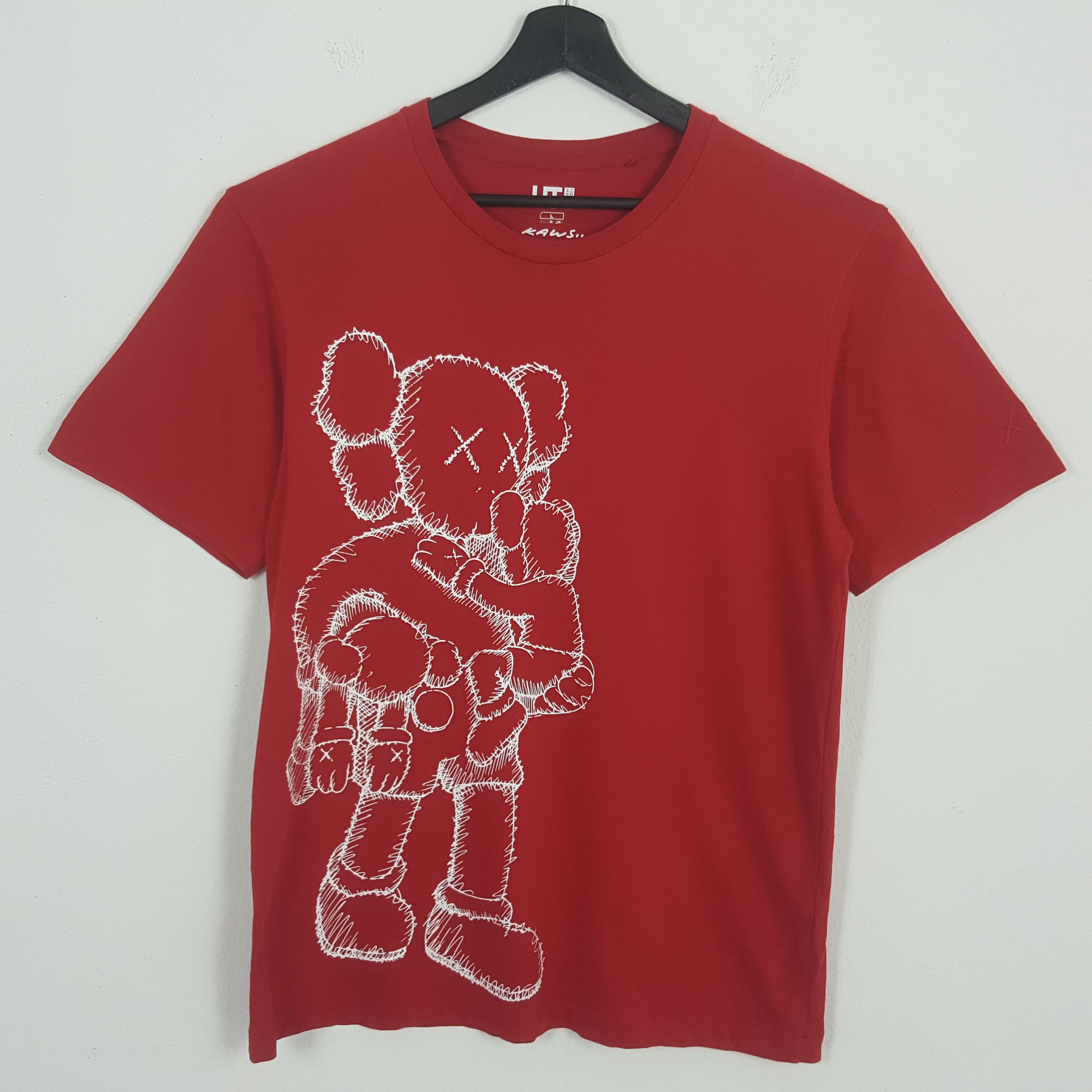 Japanese Brand × Kaws × Vintage KAWS x Japanese Brand T-shirt Size US L / EU 52-54 / 3 - 1 Thumbnail