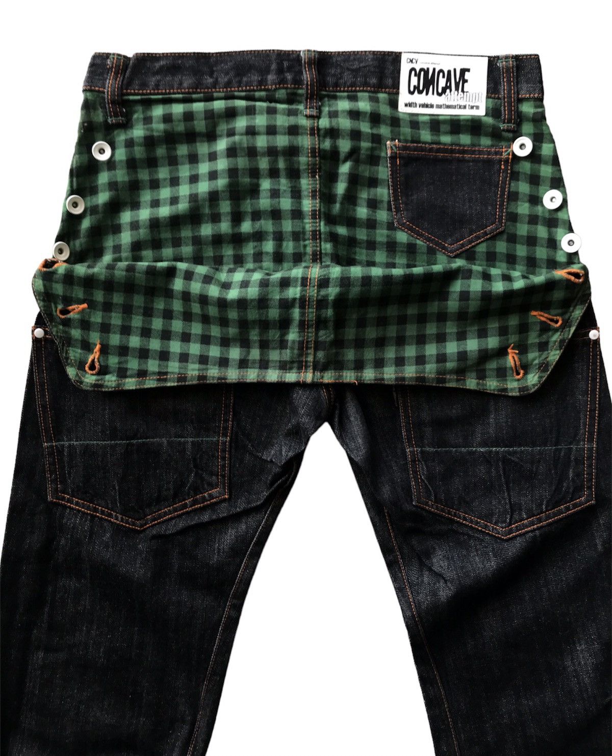 If Six Was Nine × Japanese Brand × Vintage Japanese Brand Concave Attempt Size US 34 / EU 50 - 3 Thumbnail
