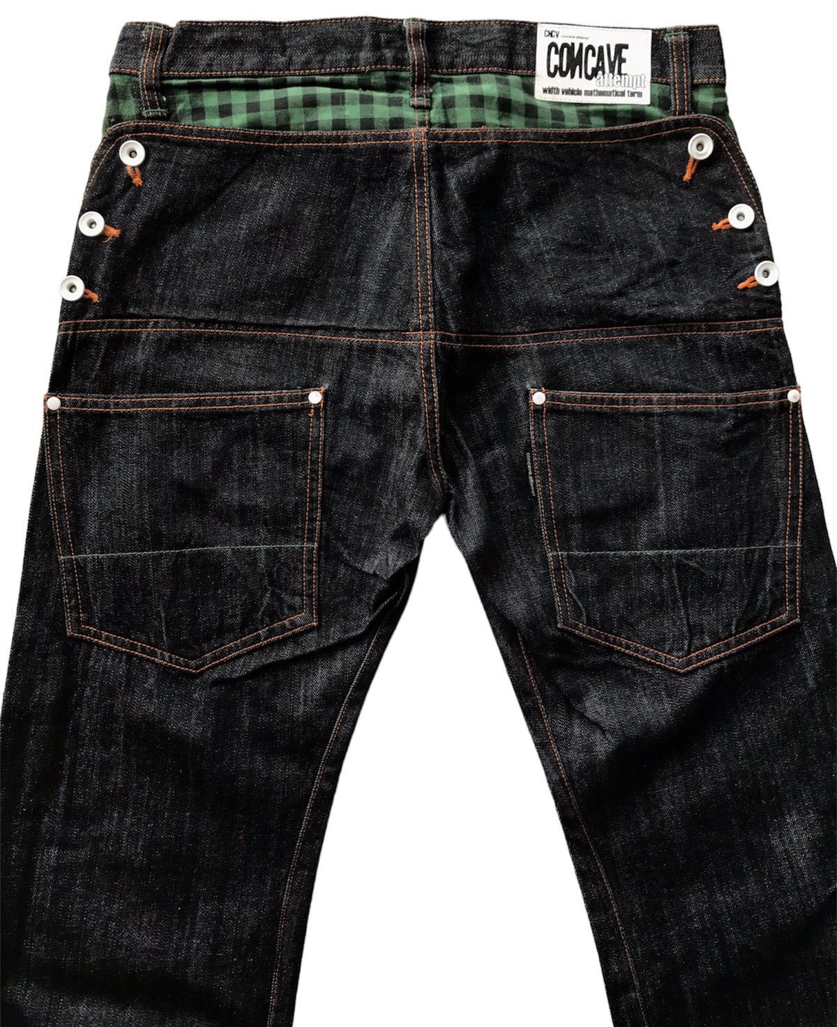 If Six Was Nine × Japanese Brand × Vintage Japanese Brand Concave Attempt Size US 34 / EU 50 - 4 Thumbnail