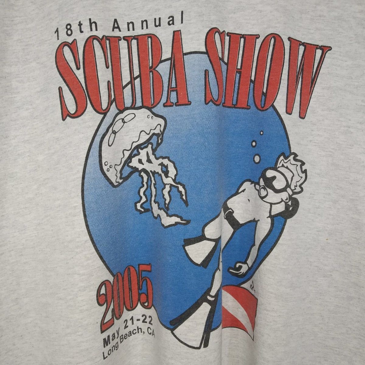 Other Vintage Long Sleeve 18th Scuba Show Anniversary Shirt Size US XXL / EU 58 / 5 - 4 Thumbnail