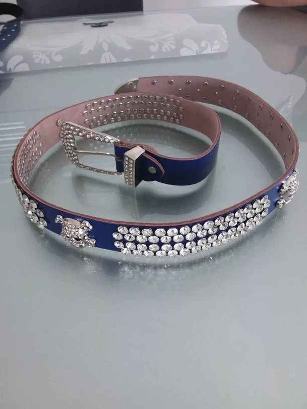 Other Luxury Rhinestone Skull Belts Size ONE SIZE - 2 Thumbnail