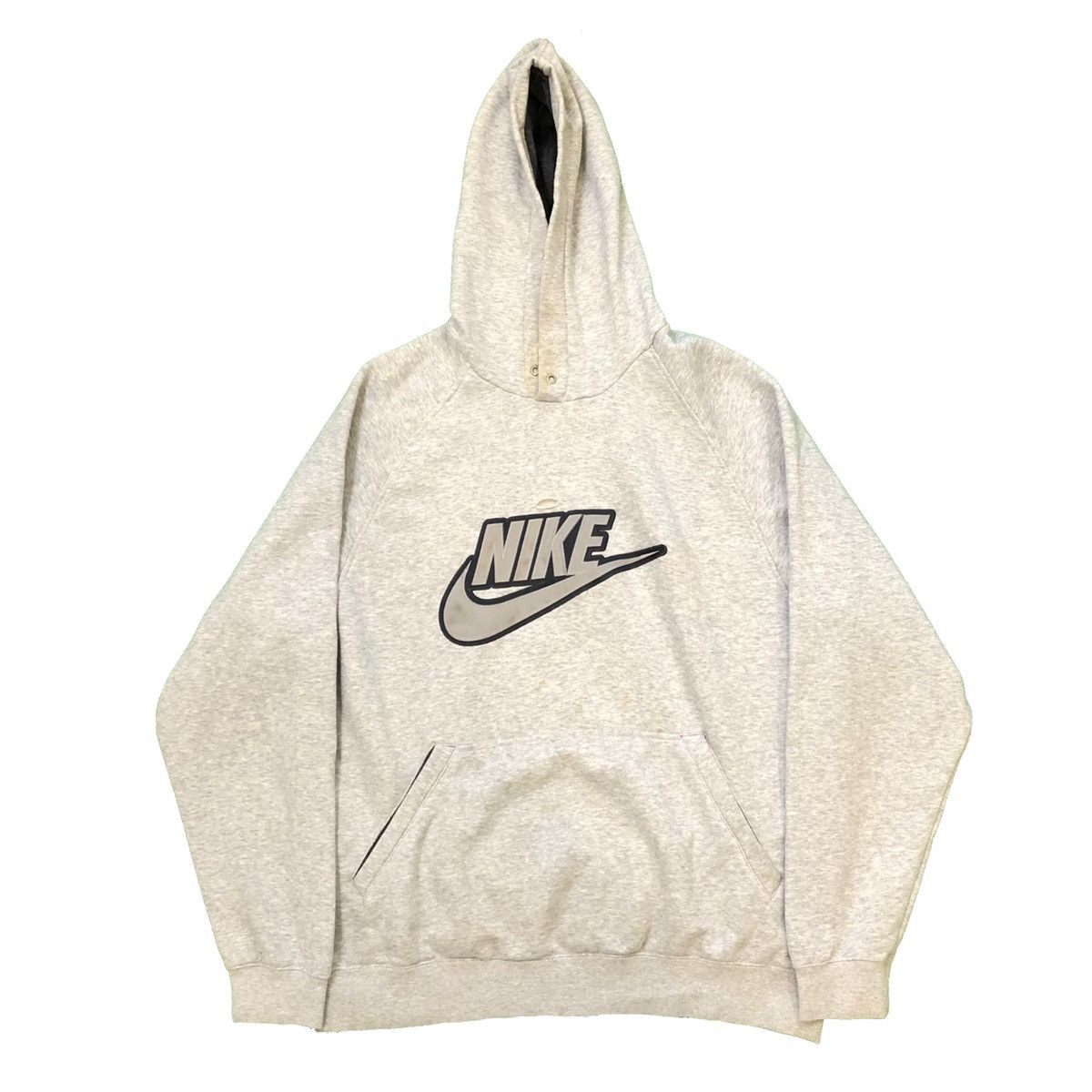 Nike Nike Sportswear Hoodie Center Swoosh Fleece Hood Sweatshirt Size US XL / EU 56 / 4 - 1 Thumbnail