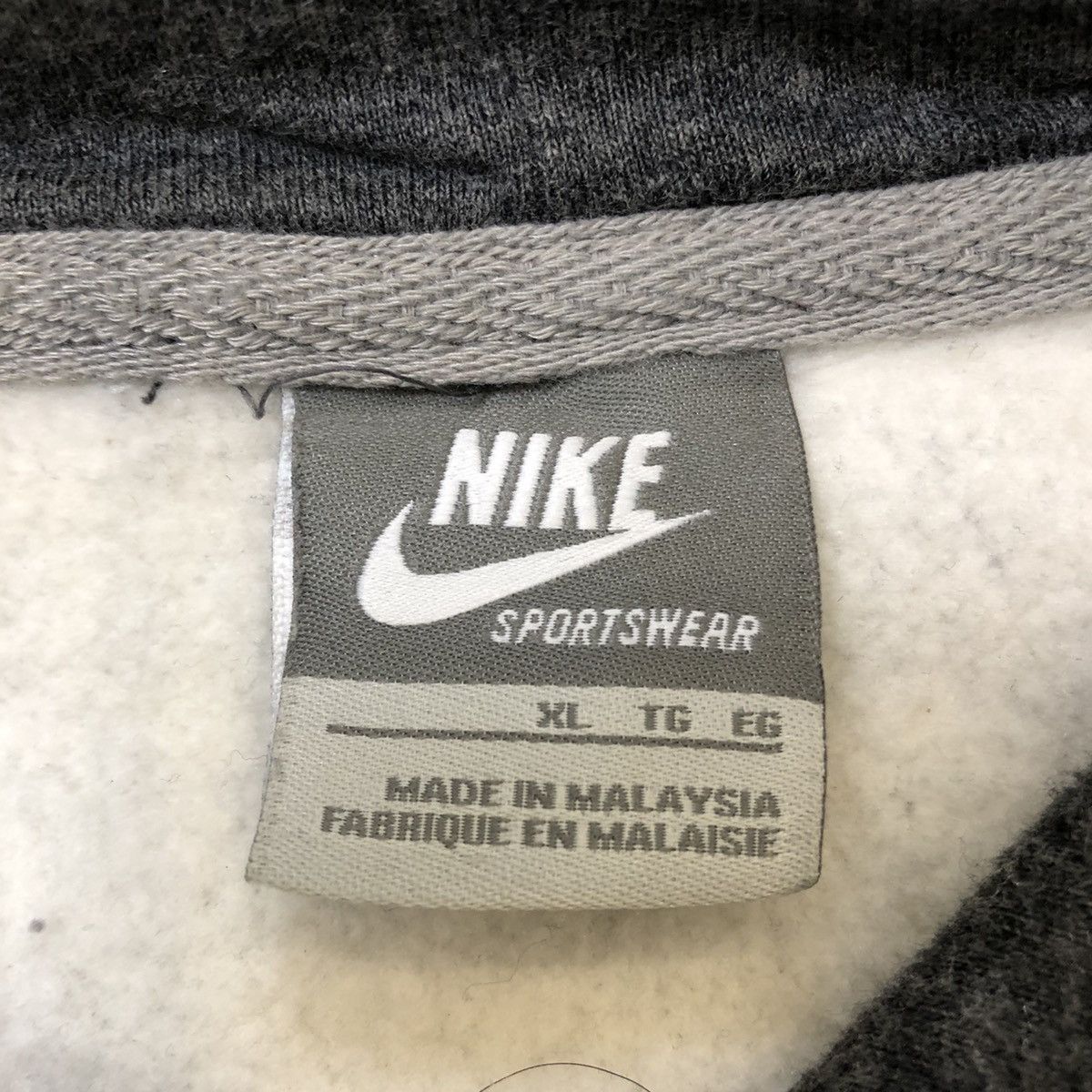 Nike Nike Sportswear Hoodie Center Swoosh Fleece Hood Sweatshirt Size US XL / EU 56 / 4 - 7 Thumbnail
