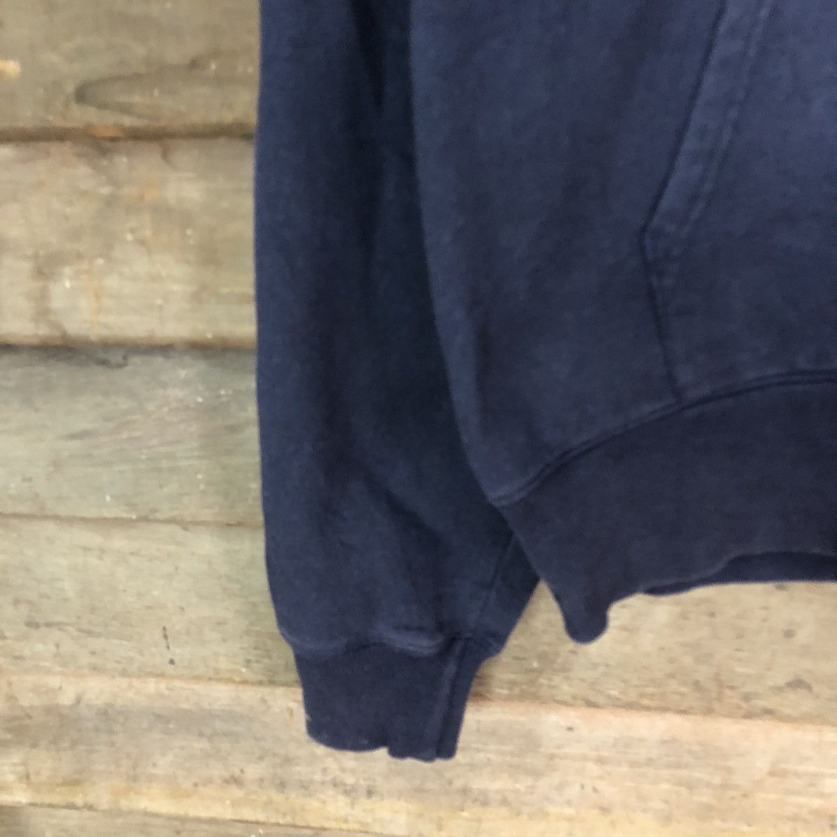 Champion Champion eco vintage Dark Blue Hoodies sweater #404B Size US L / EU 52-54 / 3 - 6 Thumbnail