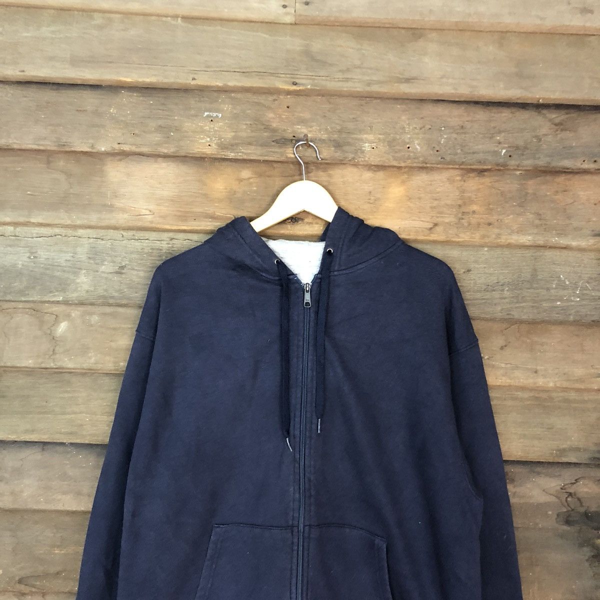Champion Champion eco vintage Dark Blue Hoodies sweater #404B Size US L / EU 52-54 / 3 - 9 Thumbnail