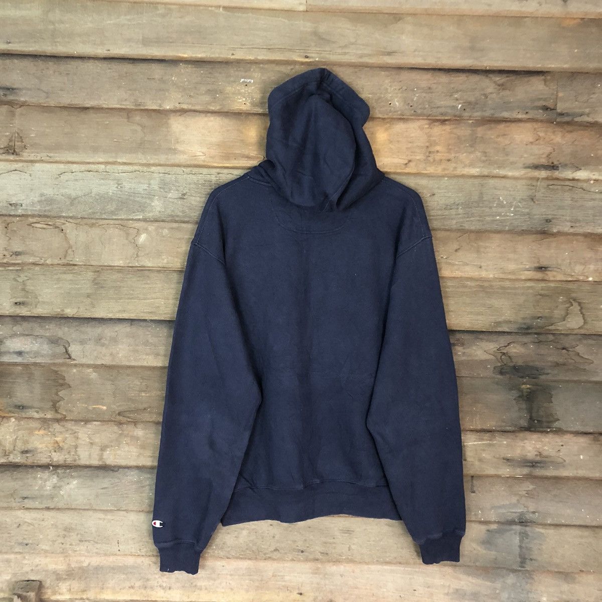 Champion Champion eco vintage Dark Blue Hoodies sweater #404B Size US L / EU 52-54 / 3 - 11 Thumbnail