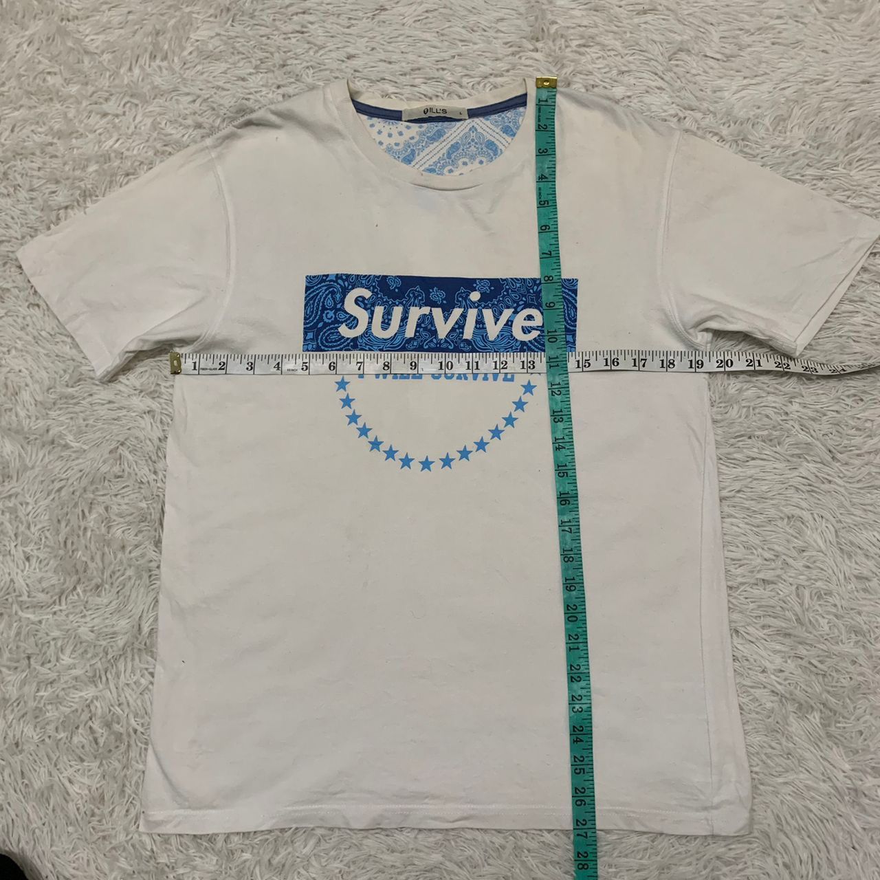 Japanese Brand Survive block Oill’s tshirt Size US M / EU 48-50 / 2 - 3 Thumbnail