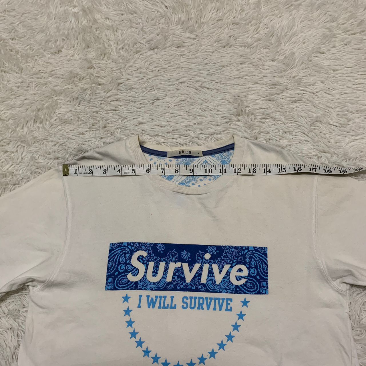 Japanese Brand Survive block Oill’s tshirt Size US M / EU 48-50 / 2 - 4 Thumbnail