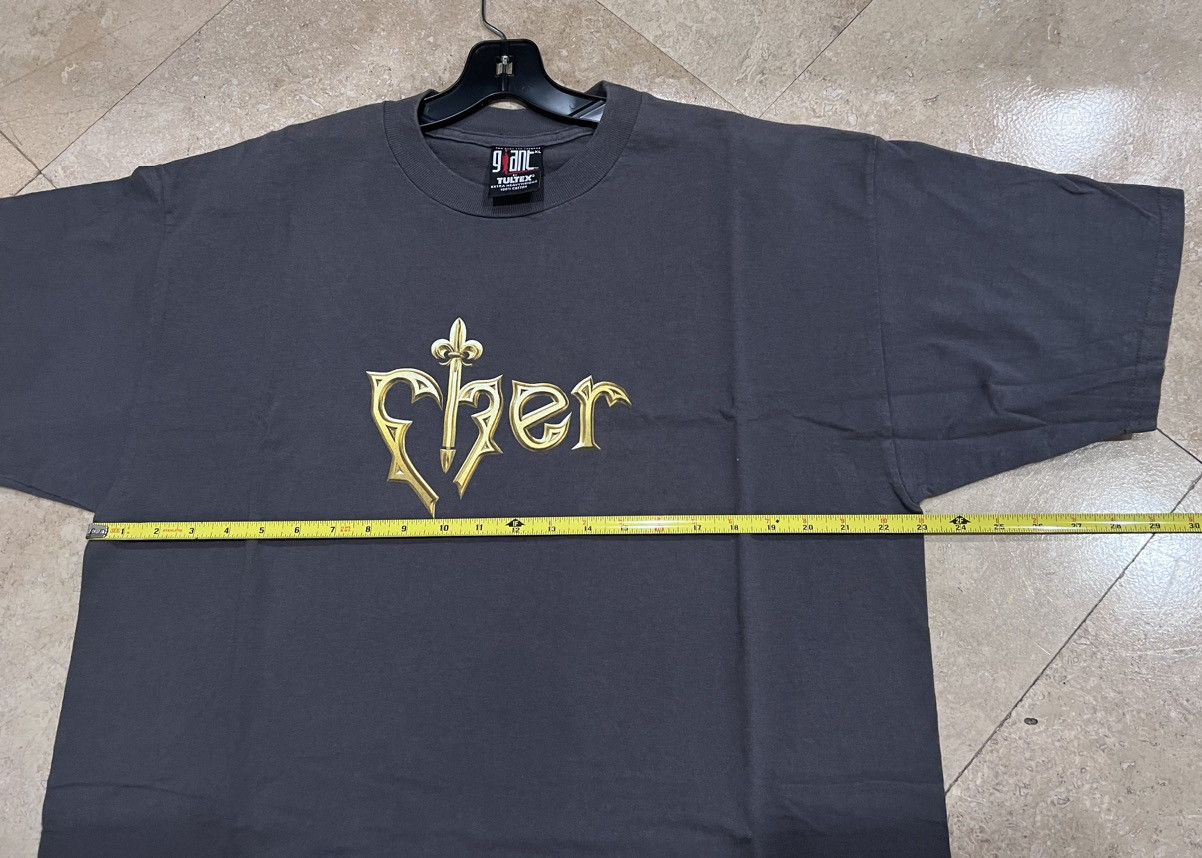Band Tees Cher Gray Tee / Giant Tag / Size XL Size US XL / EU 56 / 4 - 6 Thumbnail