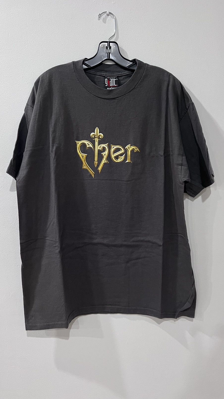 Band Tees Cher Gray Tee / Giant Tag / Size XL Size US XL / EU 56 / 4 - 1 Thumbnail