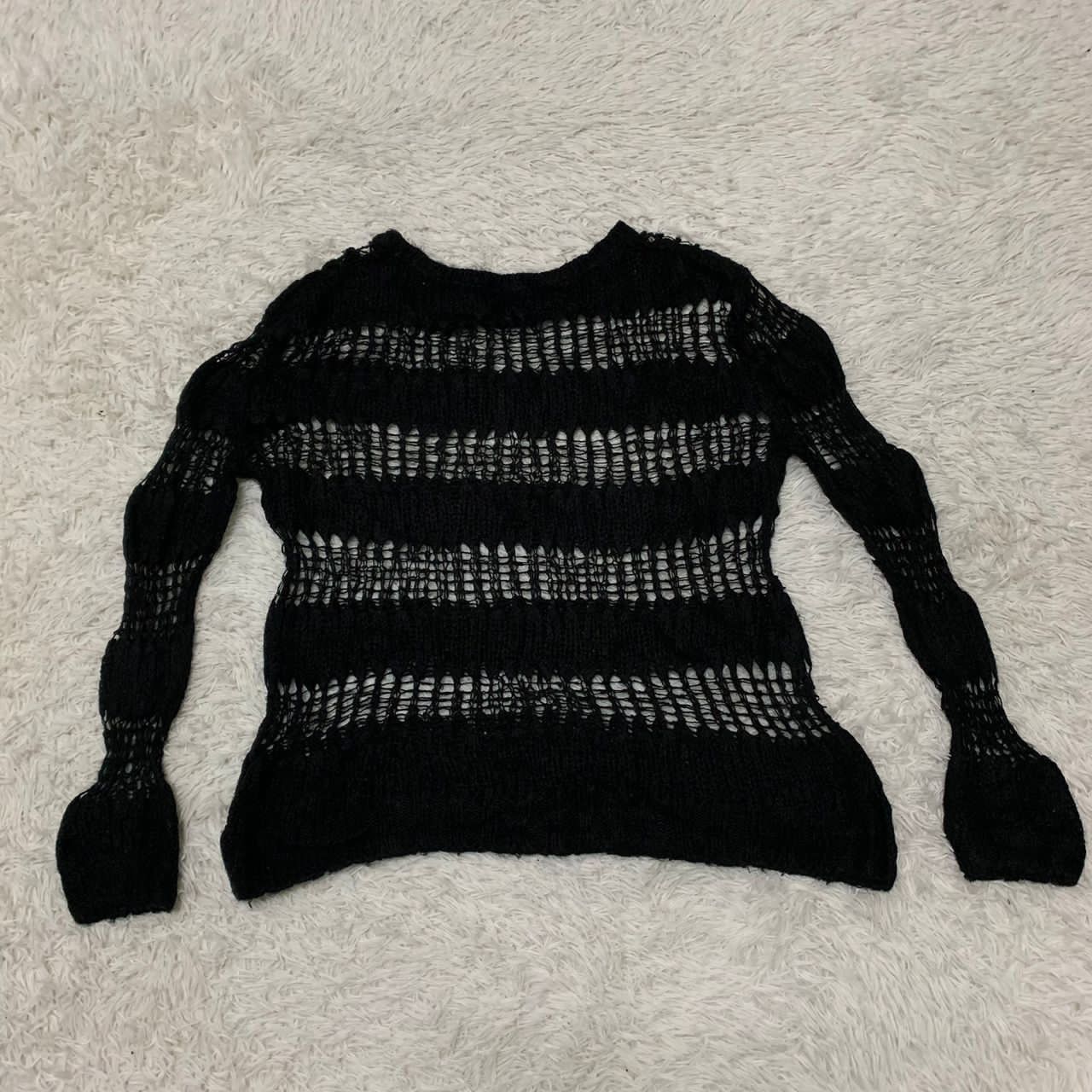 Japanese Brand Emoda top mesh knit Size M / US 6-8 / IT 42-44 - 8 Thumbnail