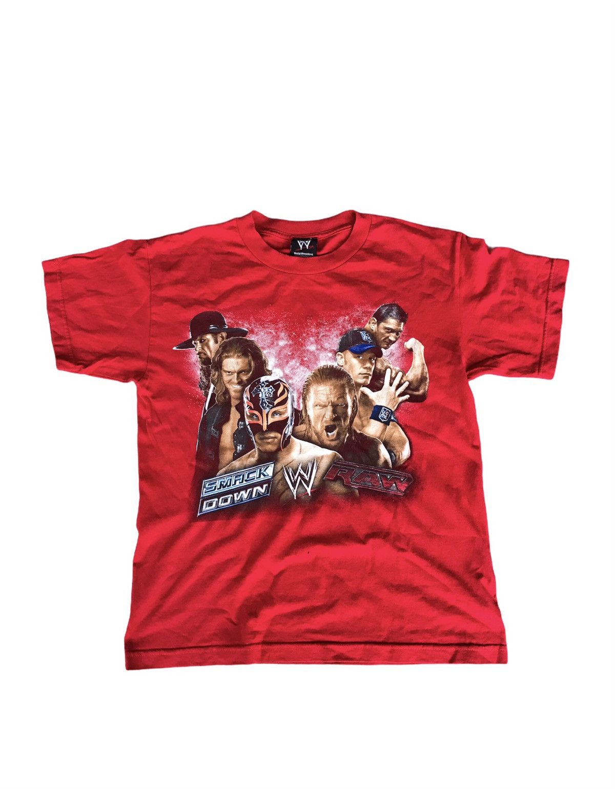 WWE Vintage Y2K WWE UNDERTAKER JOHN CENA TSHIRT Size US S / EU 44-46 / 1 - 1 Thumbnail