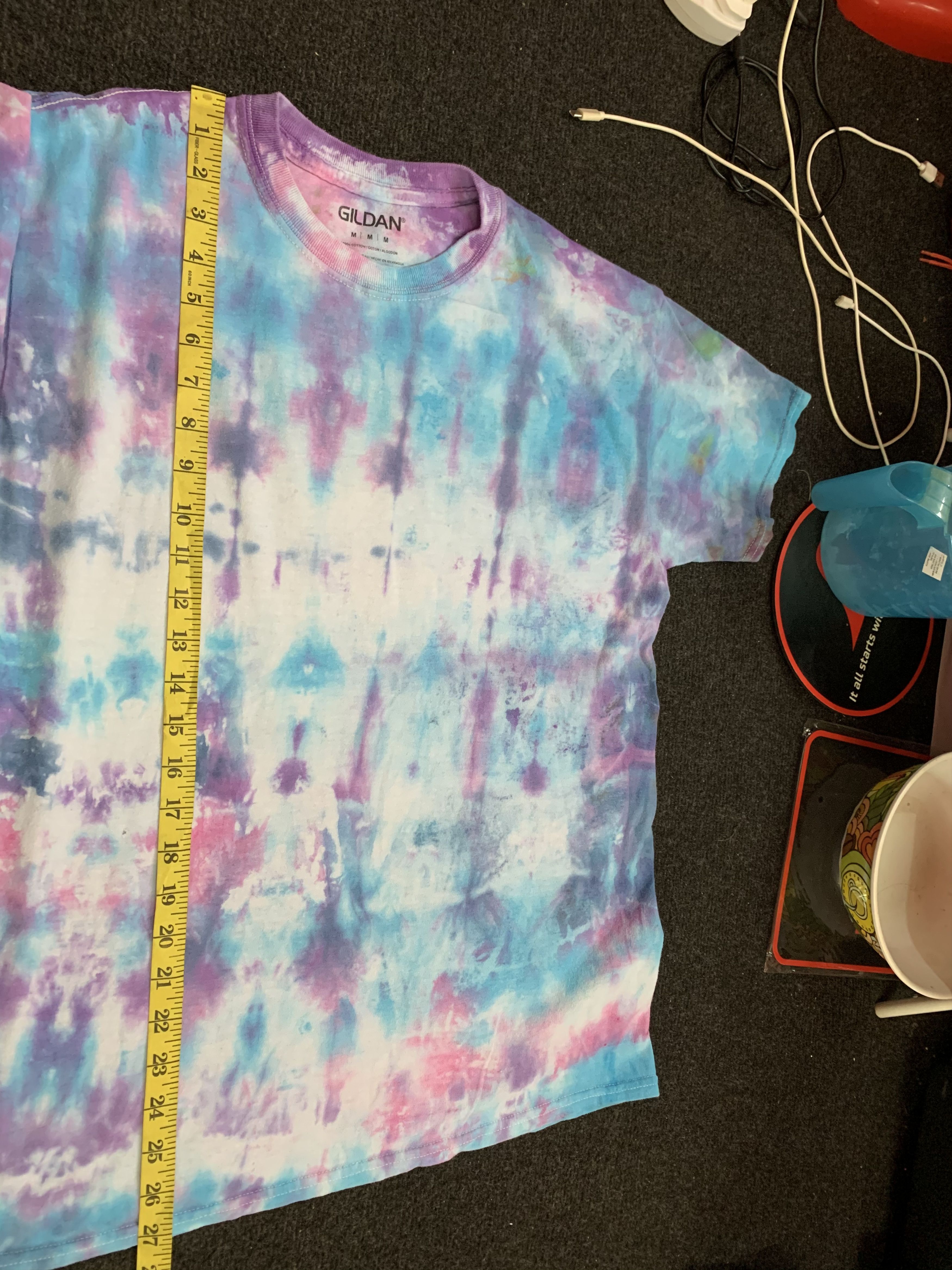 Gildan 🔥Galaxy Tie Dye Custom Tee Size US M / EU 48-50 / 2 - 8 Thumbnail