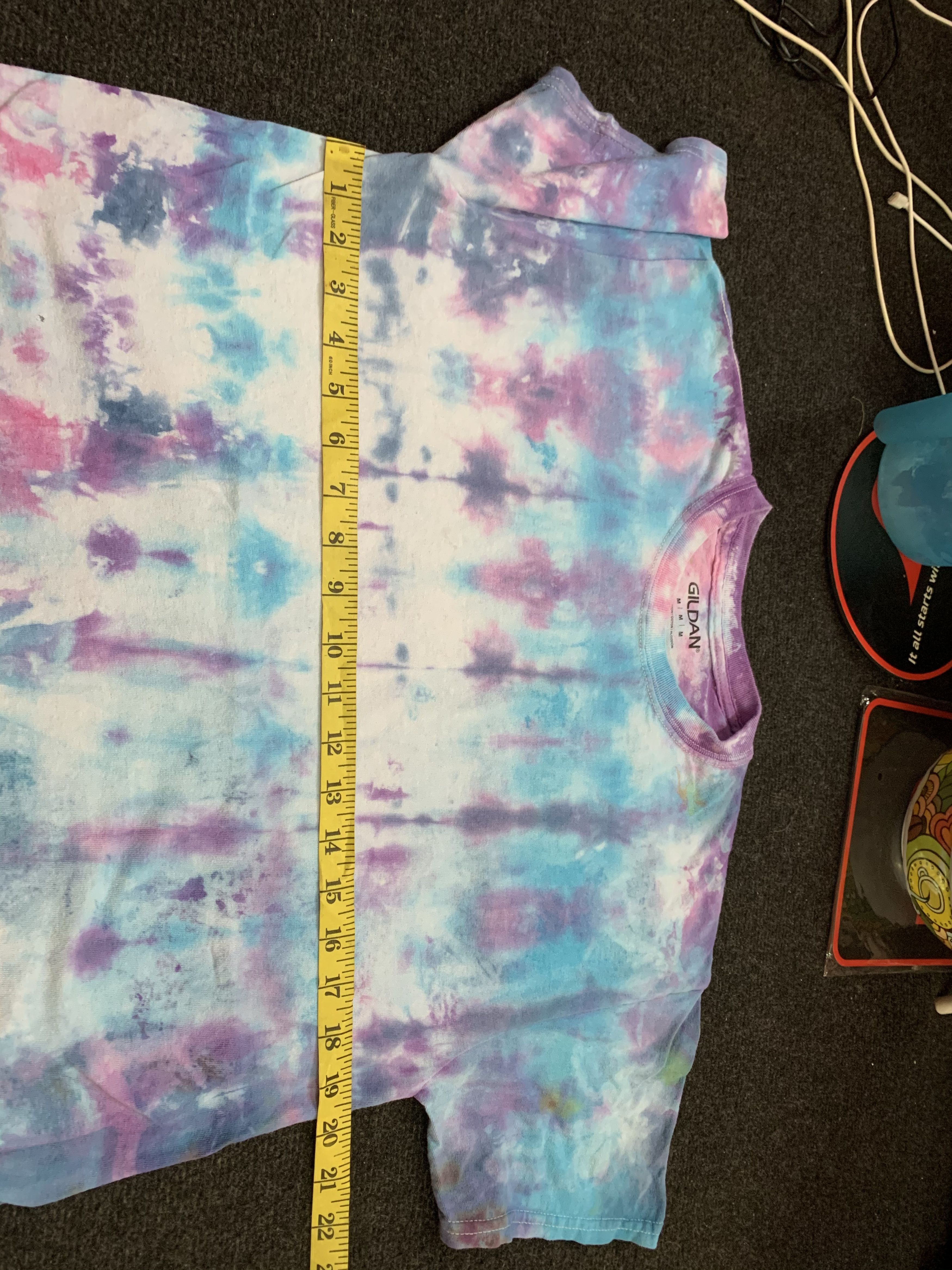 Gildan 🔥Galaxy Tie Dye Custom Tee Size US M / EU 48-50 / 2 - 7 Thumbnail