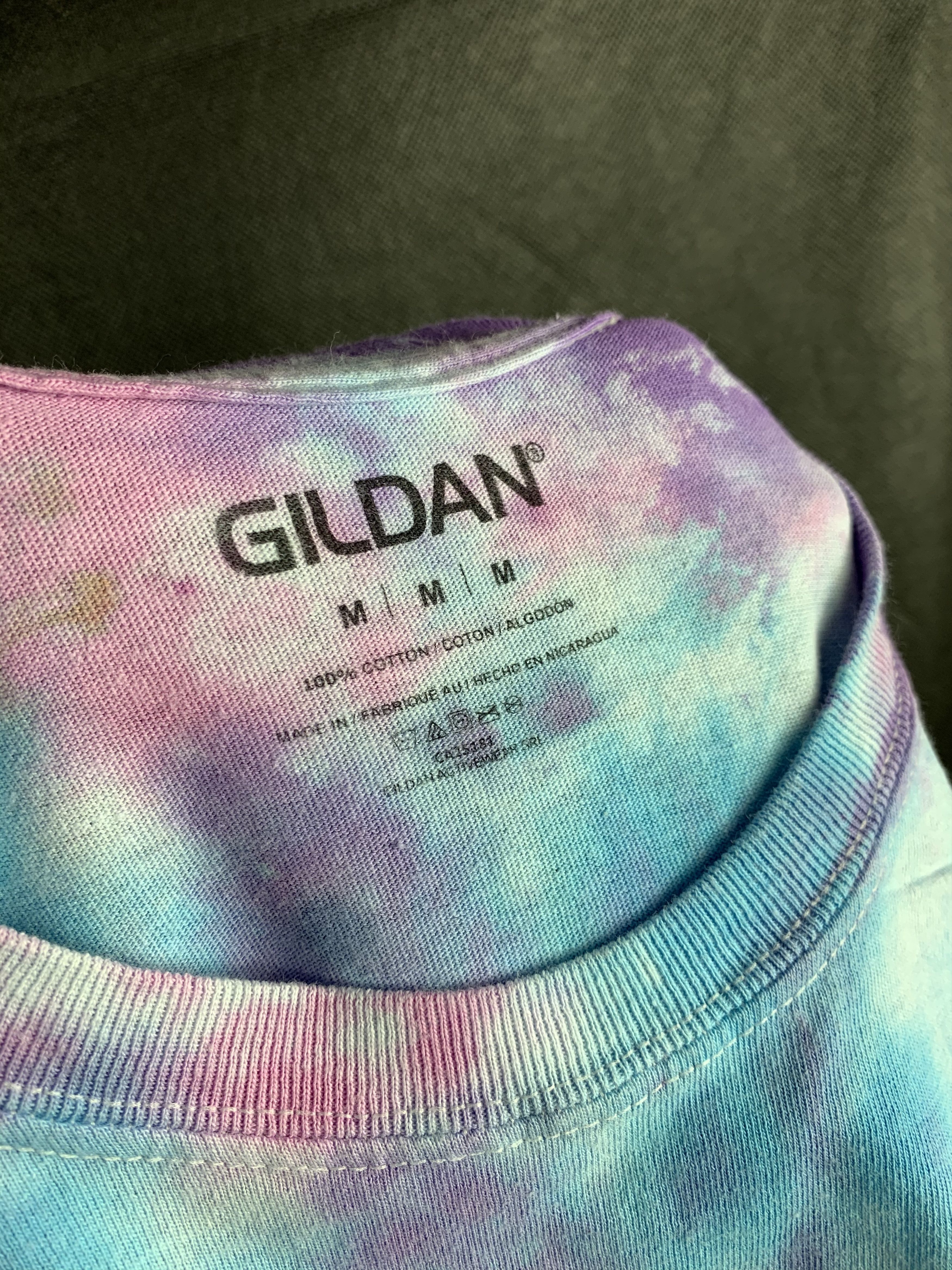 Gildan 🔥Galaxy Tie Dye Custom Tee Size US M / EU 48-50 / 2 - 6 Thumbnail