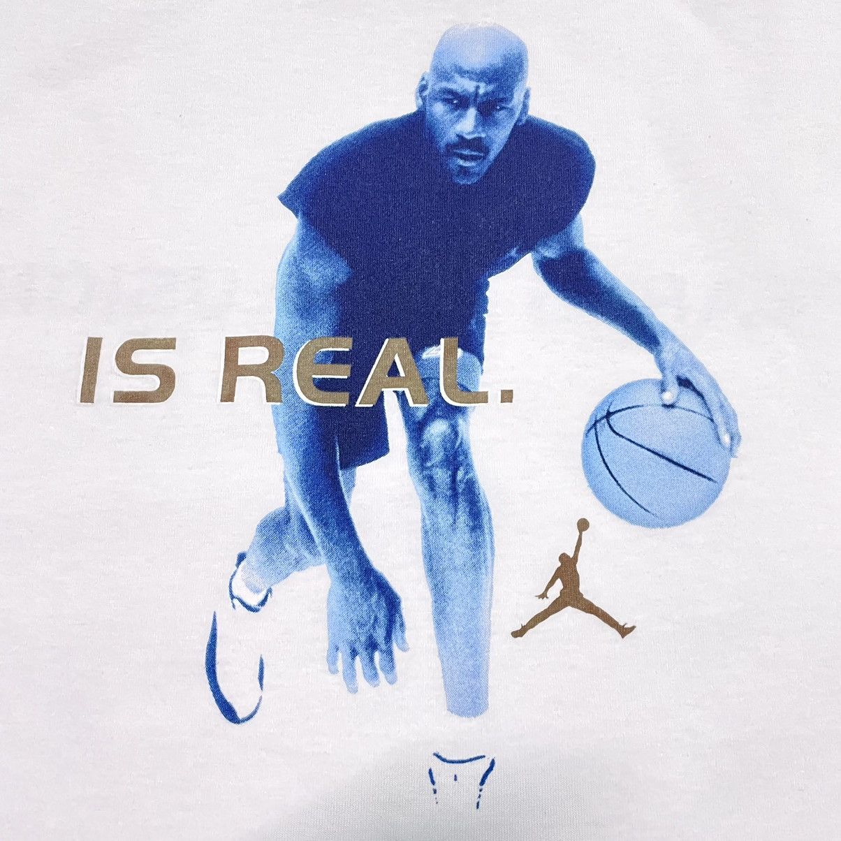 NBA × Nike × Vintage VINTAGE NIKE AIR JORDAN T-SHIRT Size US XXL / EU 58 / 5 - 3 Thumbnail