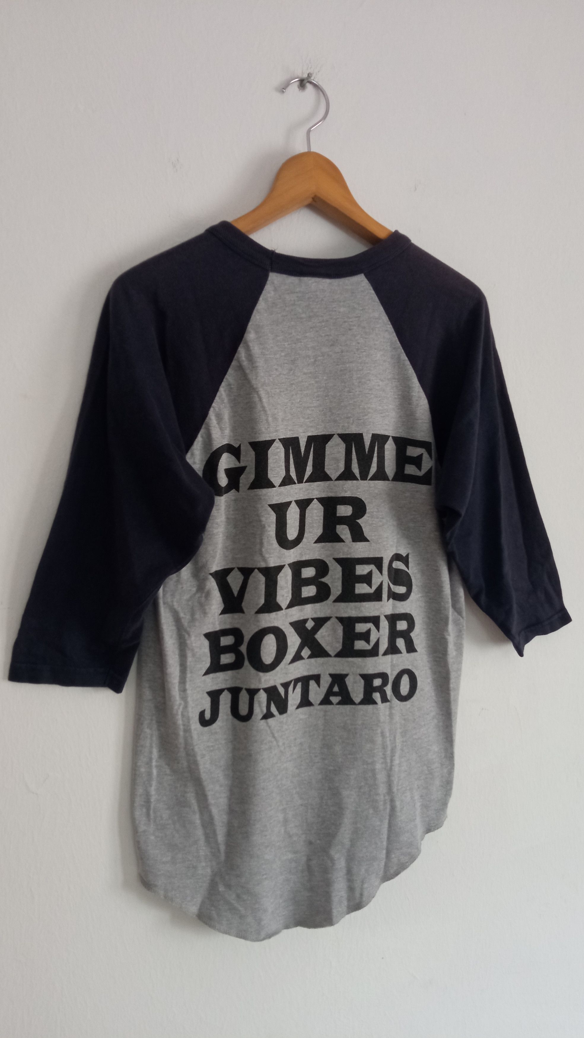 Japanese Brand 🔥🔥Boxer Juntaro Artwork 3Q Raglan T-Shirt Size US S / EU 44-46 / 1 - 19 Thumbnail