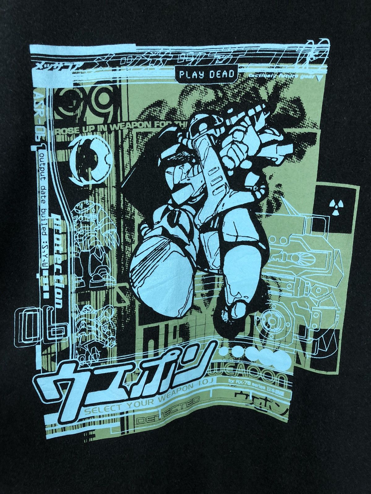 Anime Vintage Japanese Anime Manga Tacticaly Future Gear T-Shirt Size US M / EU 48-50 / 2 - 4 Thumbnail
