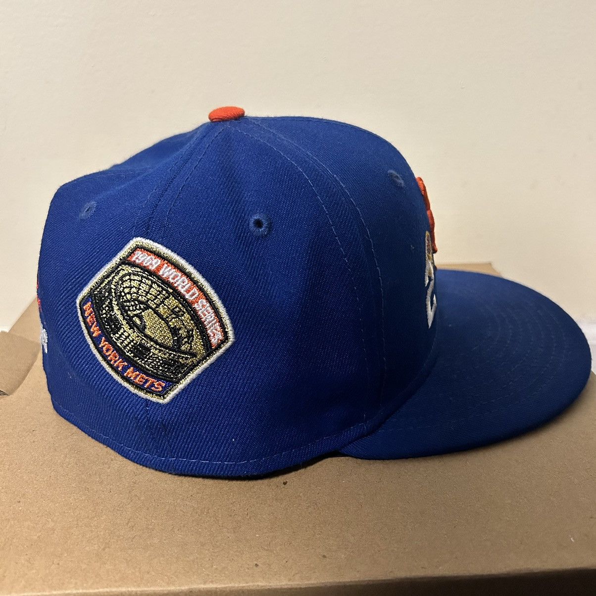 New Era mets fitted hat with patches Size ONE SIZE - 2 Thumbnail