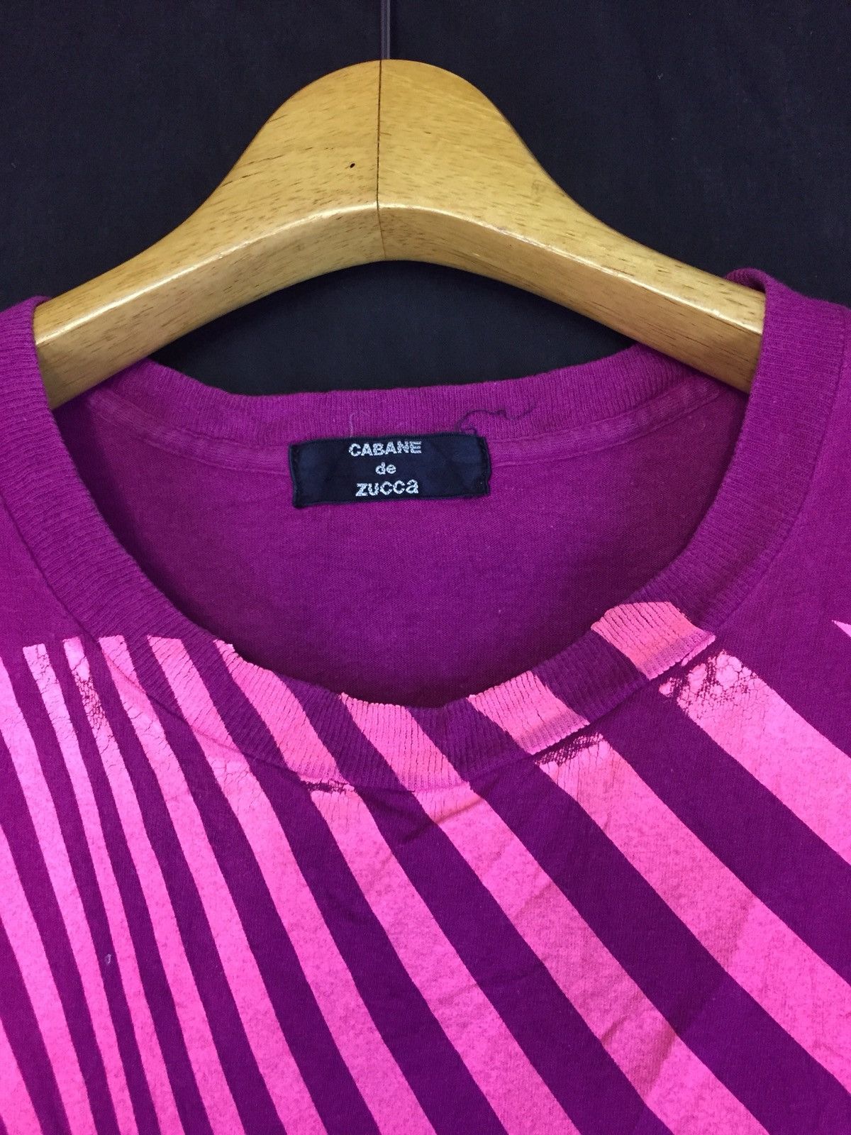 CABANE de ZUCCa Vintage Cabane De Zucca Issey Miyake Unisex Stripe Shirt Size US M / EU 48-50 / 2 - 5 Thumbnail