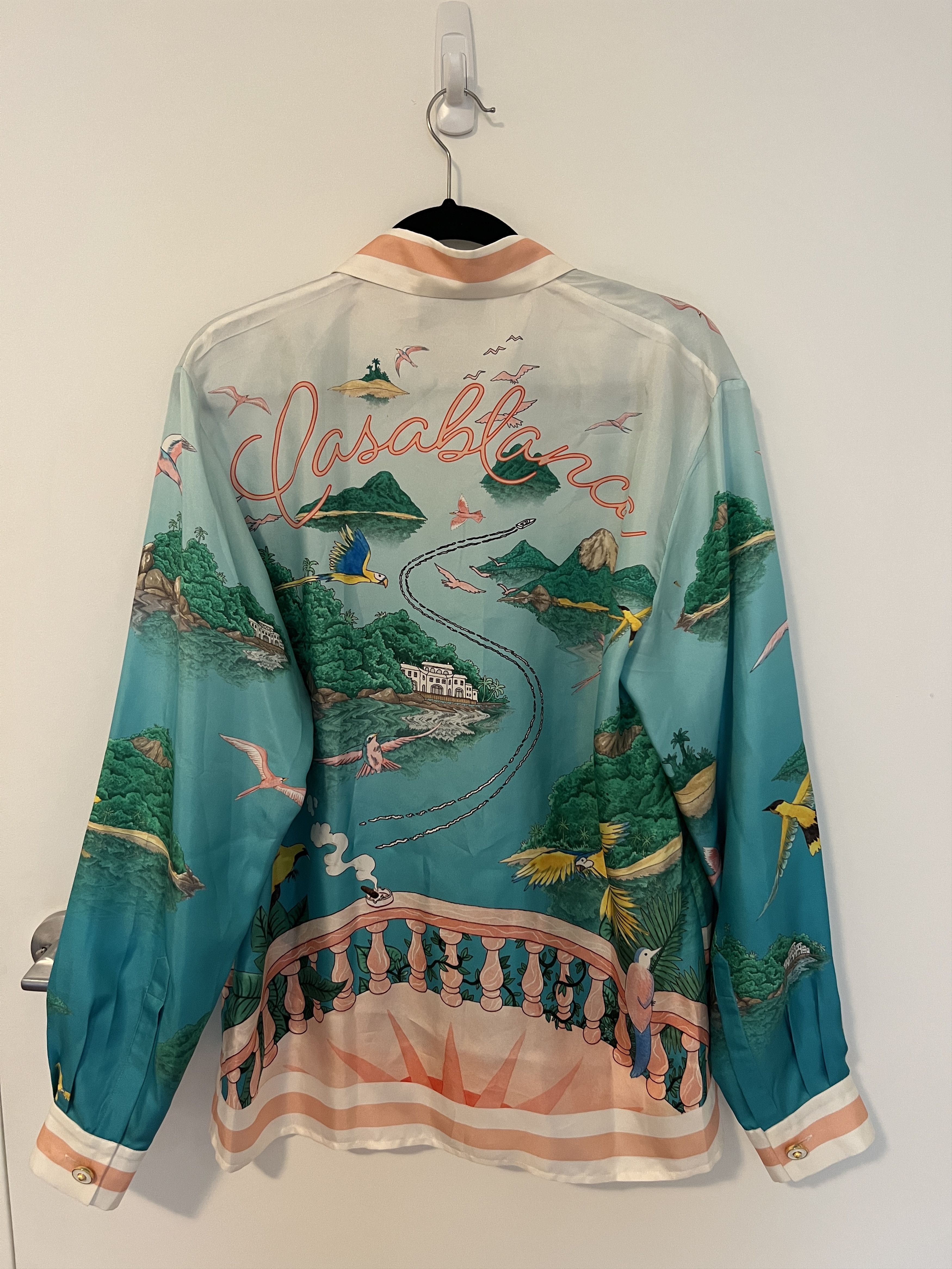 Casablanca Casablanca Silk Shirt Size US M / EU 48-50 / 2 - 8 Thumbnail
