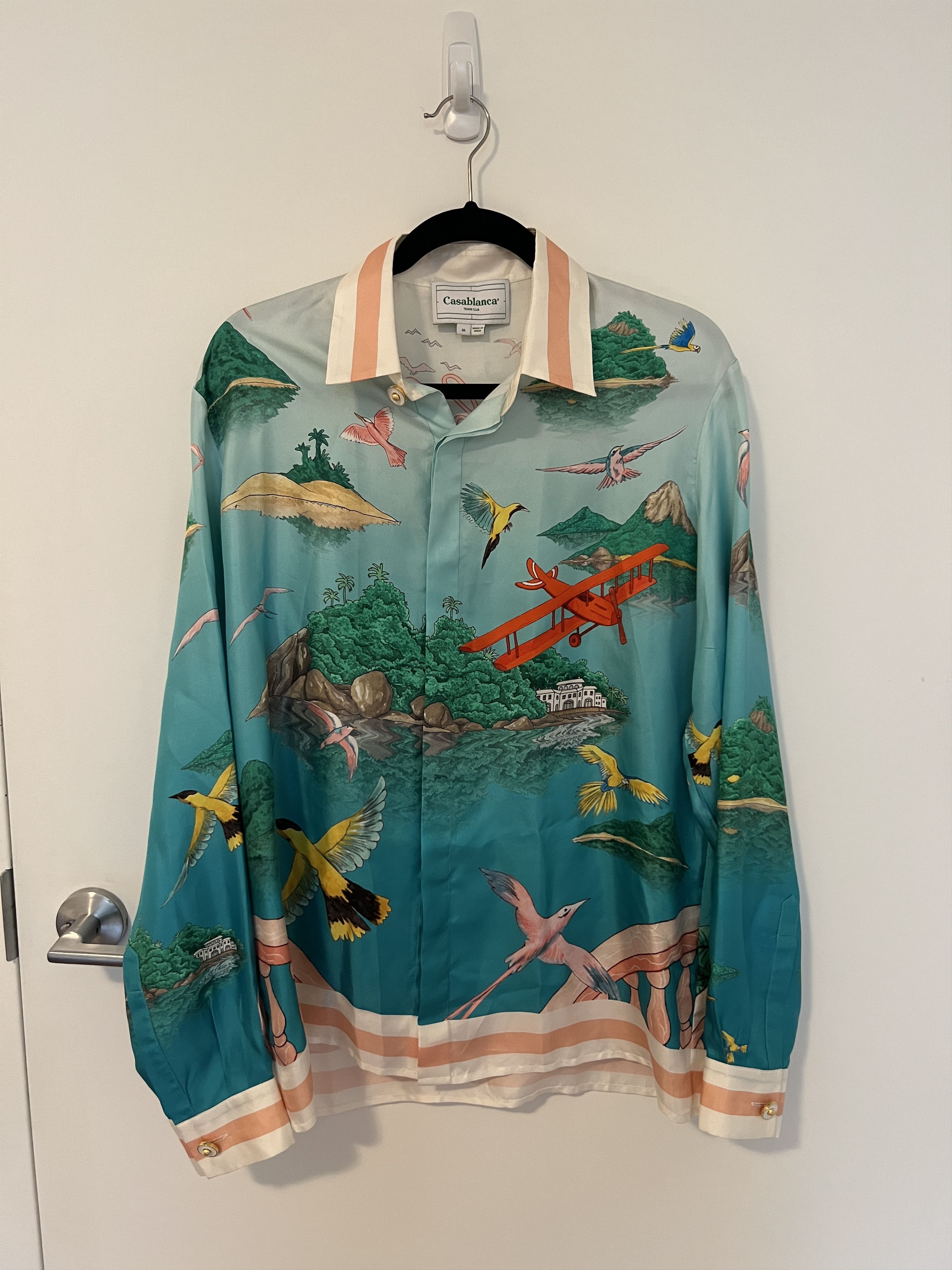 Casablanca Casablanca Silk Shirt Size US M / EU 48-50 / 2 - 2 Thumbnail