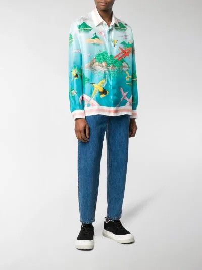 Casablanca Casablanca Silk Shirt Size US M / EU 48-50 / 2 - 10 Thumbnail