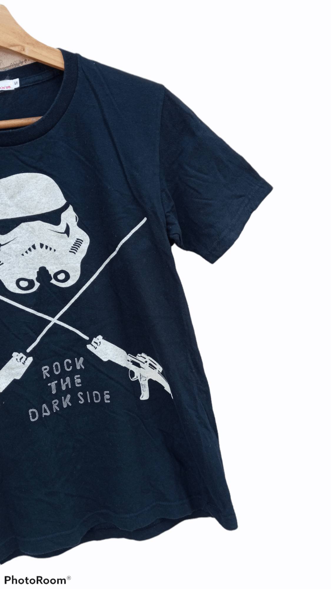 Band Tees × Japanese Brand × Star Wars 🔥🔥Rockin'on x Star Wars Rock The Darkside T-Shirt Size US S / EU 44-46 / 1 - 14 Thumbnail