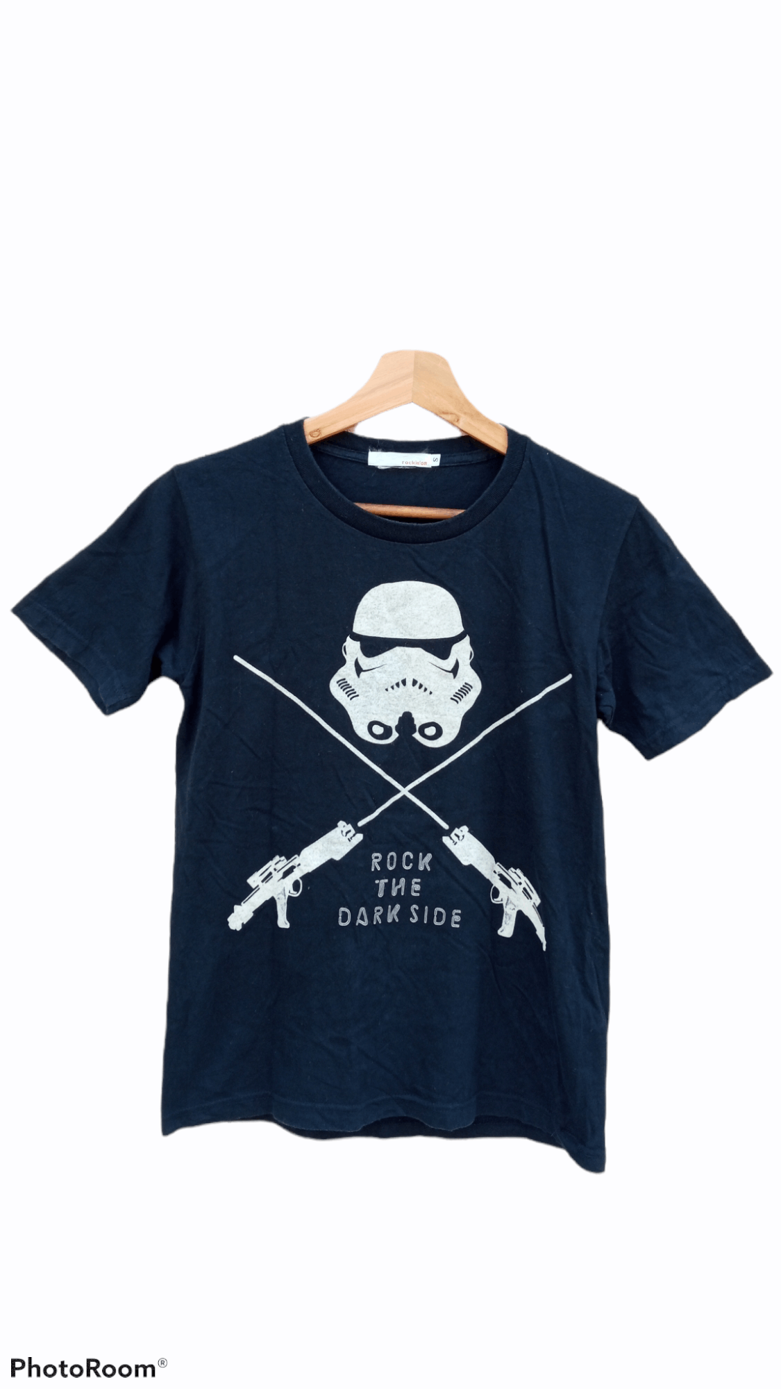 Band Tees × Japanese Brand × Star Wars 🔥🔥Rockin'on x Star Wars Rock The Darkside T-Shirt Size US S / EU 44-46 / 1 - 1 Thumbnail