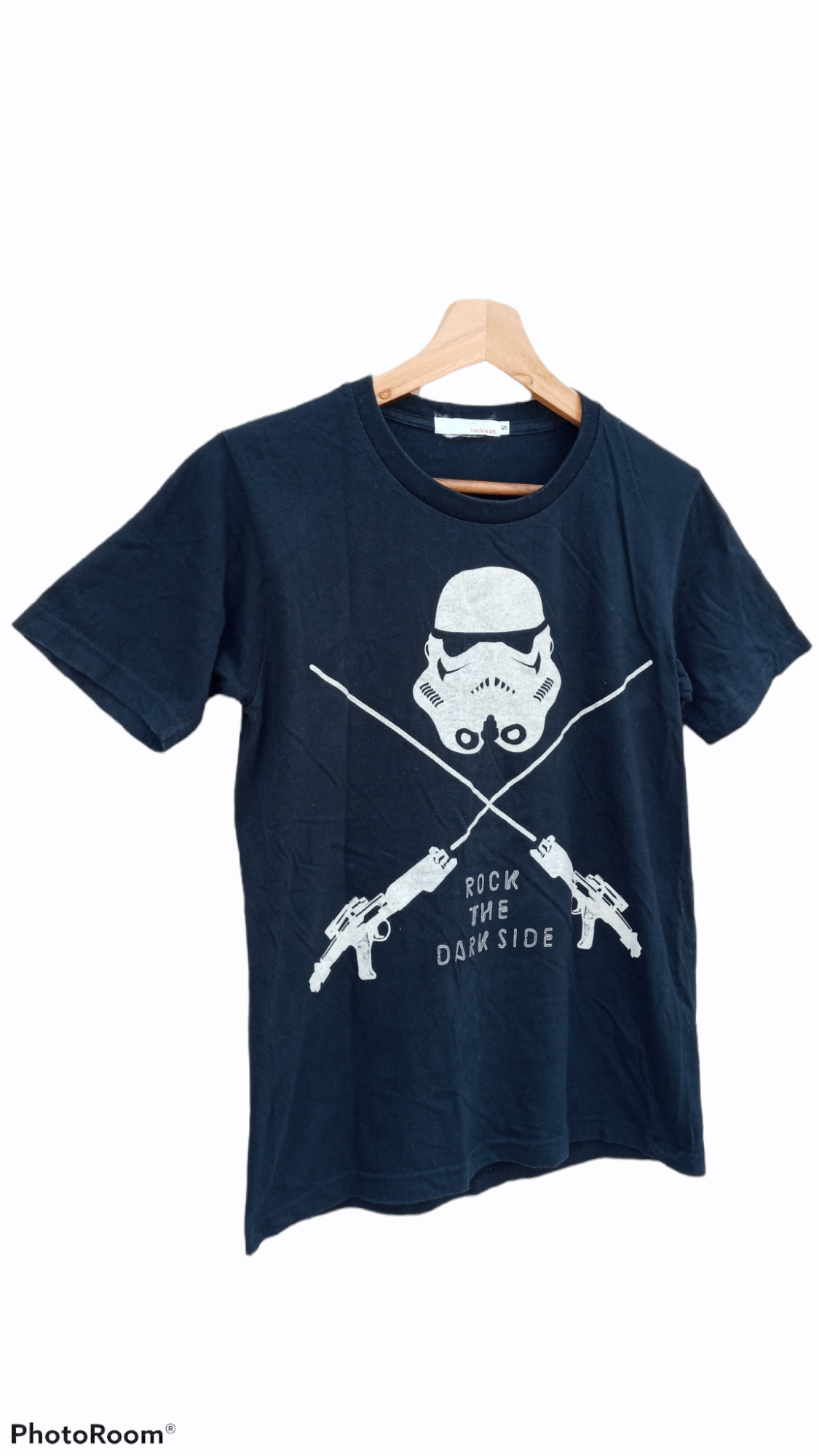 Band Tees × Japanese Brand × Star Wars 🔥🔥Rockin'on x Star Wars Rock The Darkside T-Shirt Size US S / EU 44-46 / 1 - 2 Thumbnail