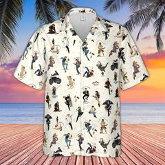 Pin Up Girl Hawaiian Shirt | Grailed