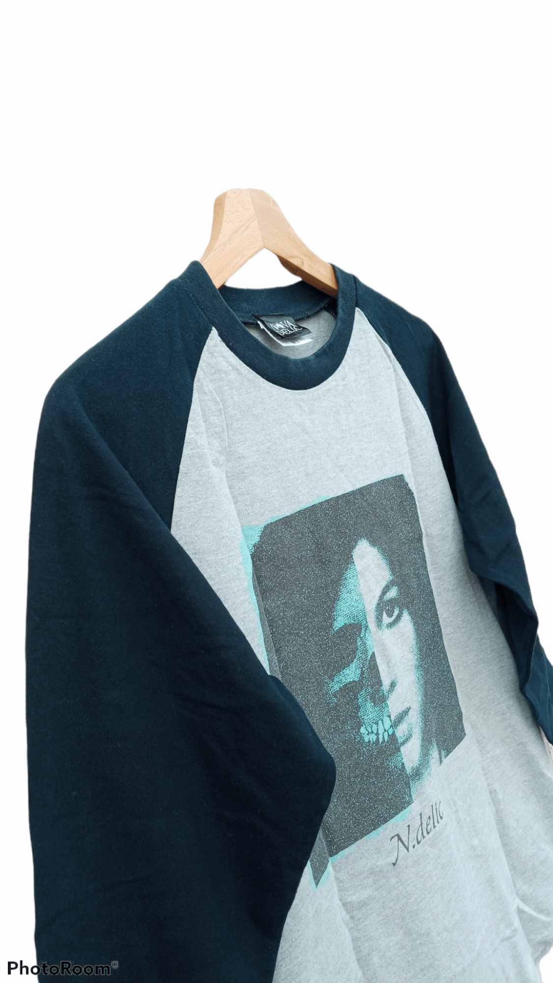 Band Tees × Japanese Brand 🔥🔥Novadelic Another Character 3Q Raglan T-Shirt Size US S / EU 44-46 / 1 - 6 Thumbnail