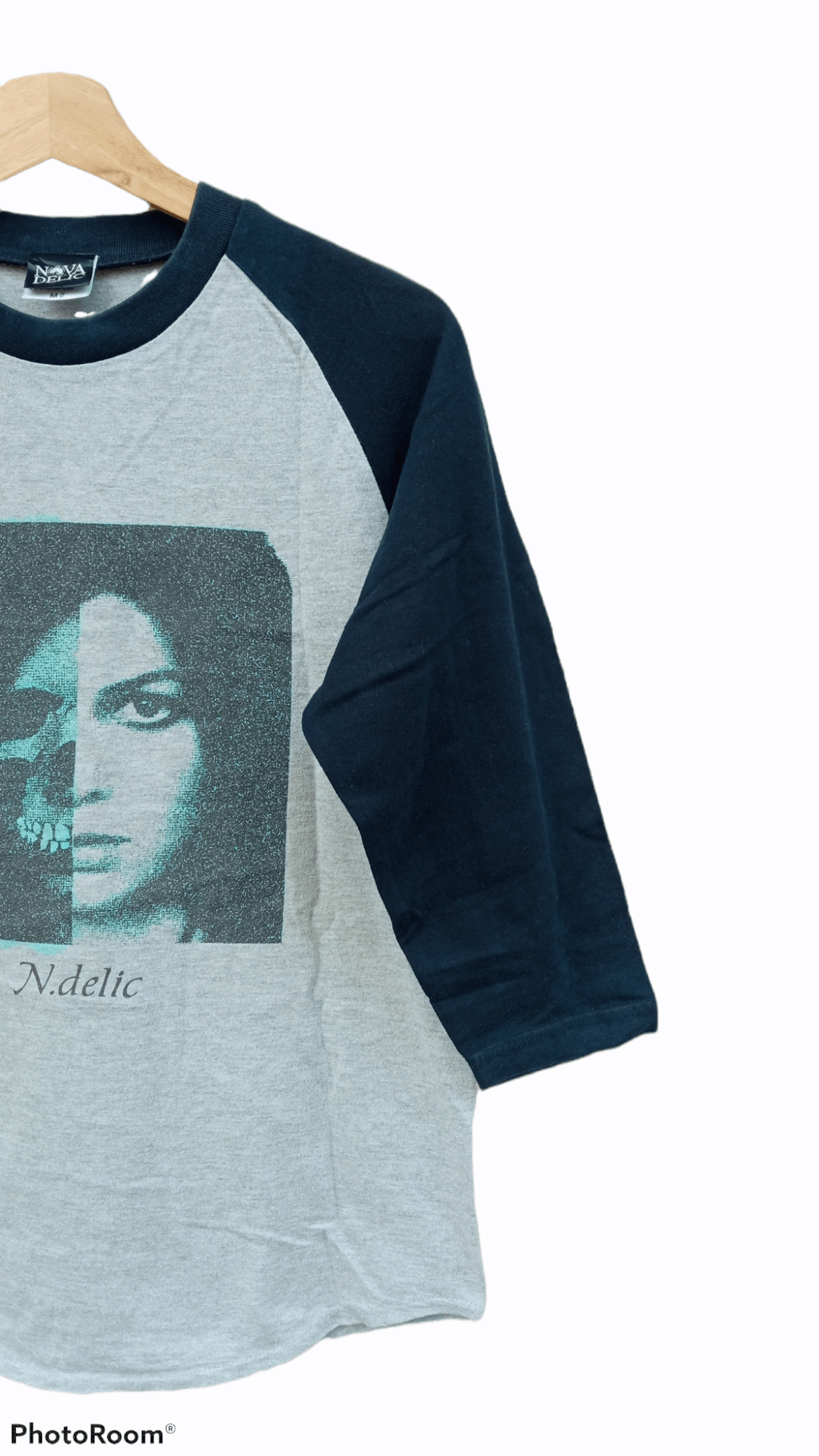 Band Tees × Japanese Brand 🔥🔥Novadelic Another Character 3Q Raglan T-Shirt Size US S / EU 44-46 / 1 - 5 Thumbnail