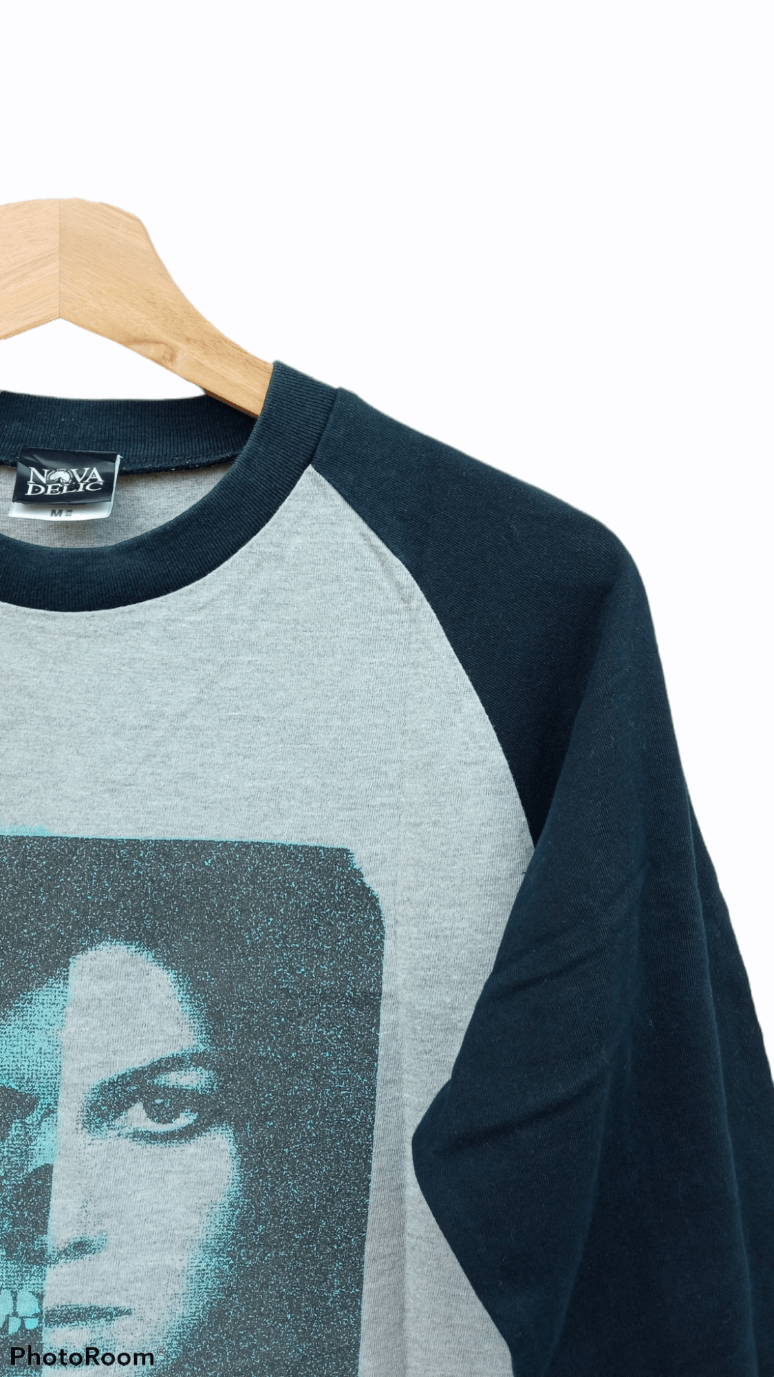 Band Tees × Japanese Brand 🔥🔥Novadelic Another Character 3Q Raglan T-Shirt Size US S / EU 44-46 / 1 - 10 Thumbnail