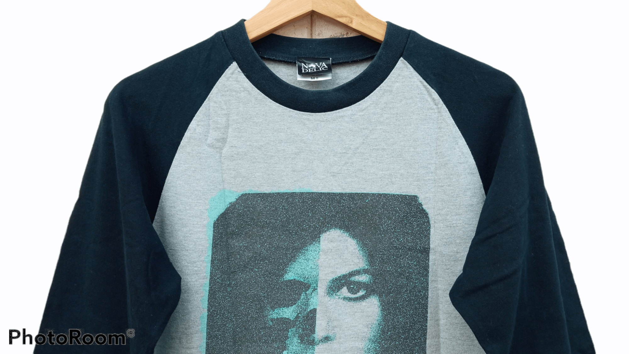 Band Tees × Japanese Brand 🔥🔥Novadelic Another Character 3Q Raglan T-Shirt Size US S / EU 44-46 / 1 - 11 Thumbnail