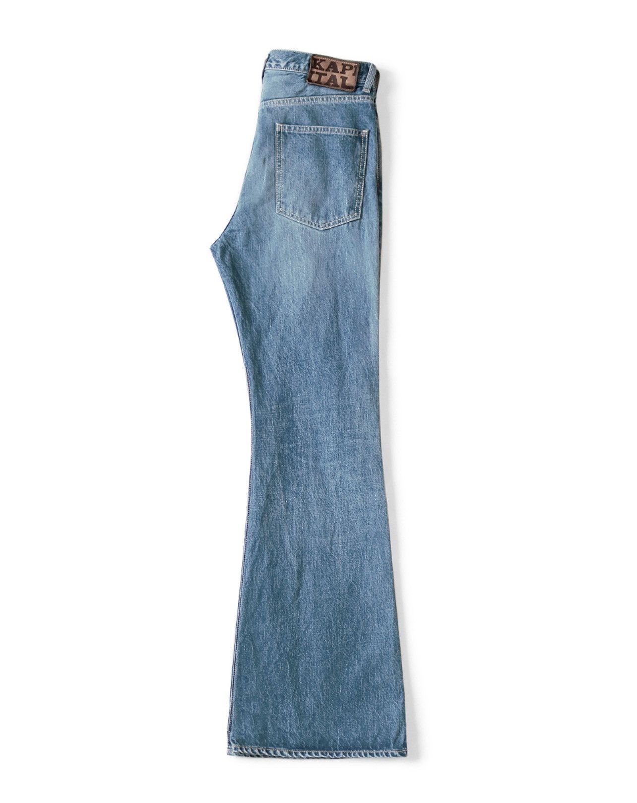 Kapital 14oz Denim 5p Okabellbo flare pants 32
