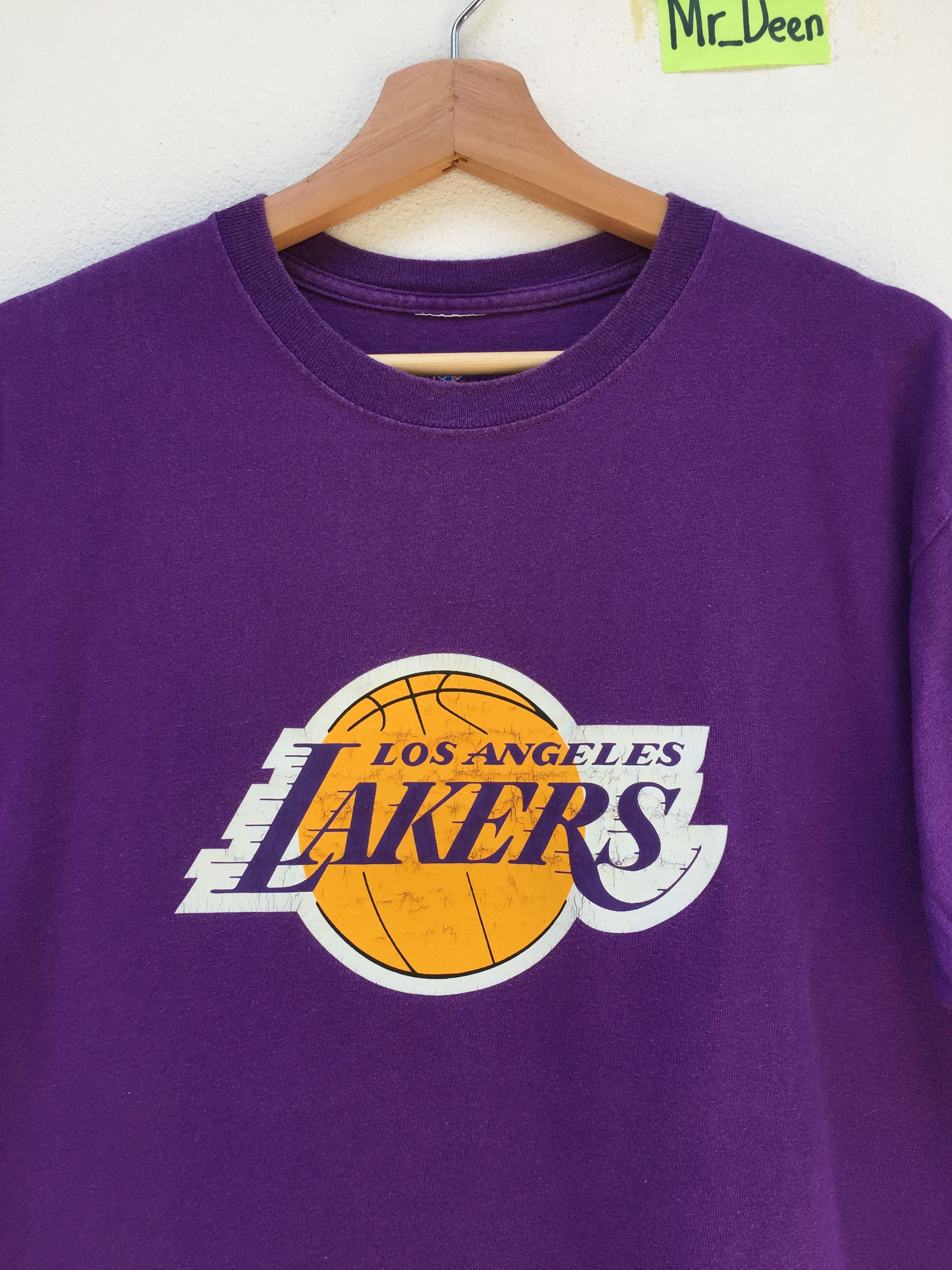 NBA Vintage Los Angeles Lakers T-Shirt Size US M / EU 48-50 / 2 - 5 Thumbnail