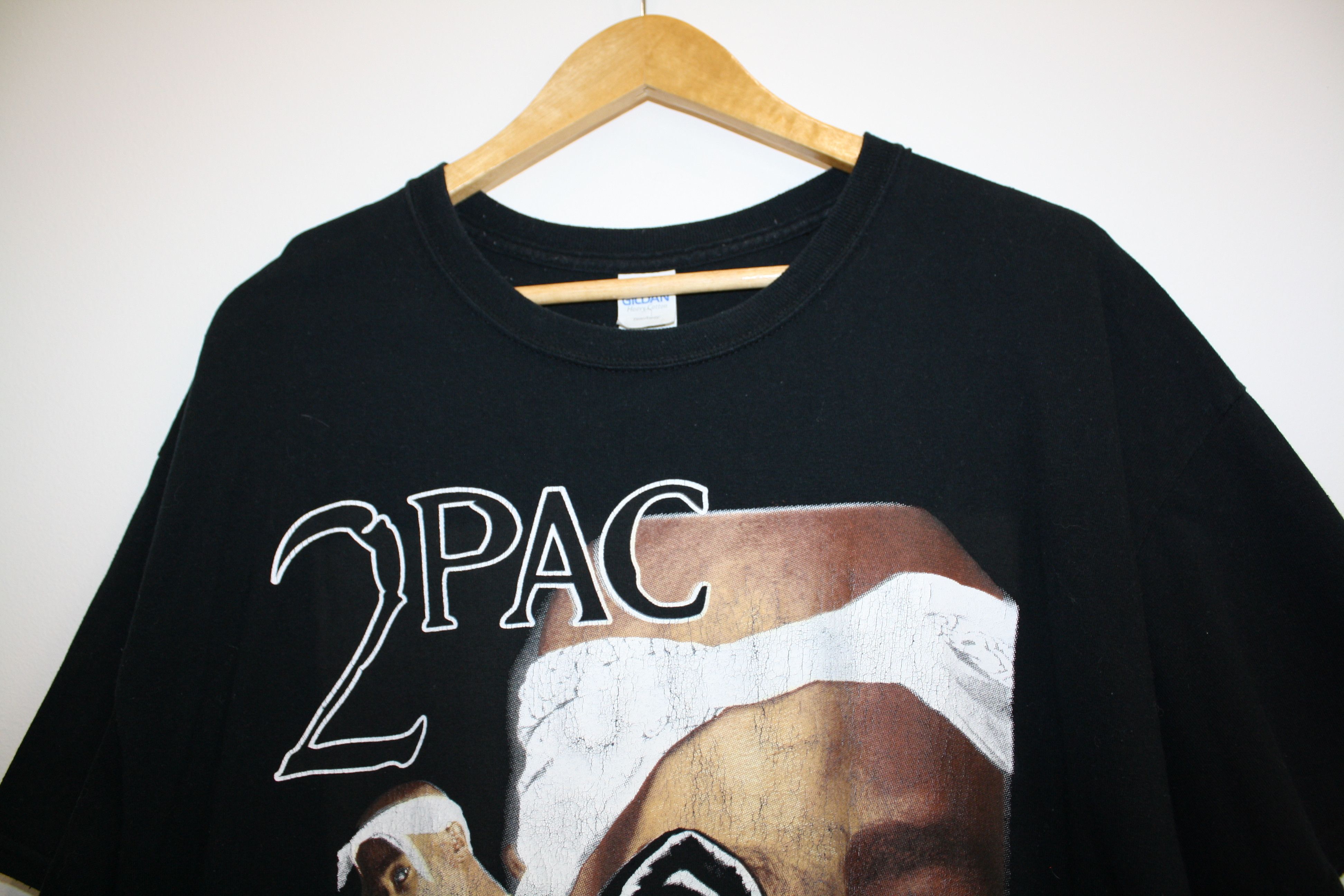 Rap Tees 2Pac Tupac Shakur all eyez on me Tee Size US XL / EU 56 / 4 - 2 Thumbnail