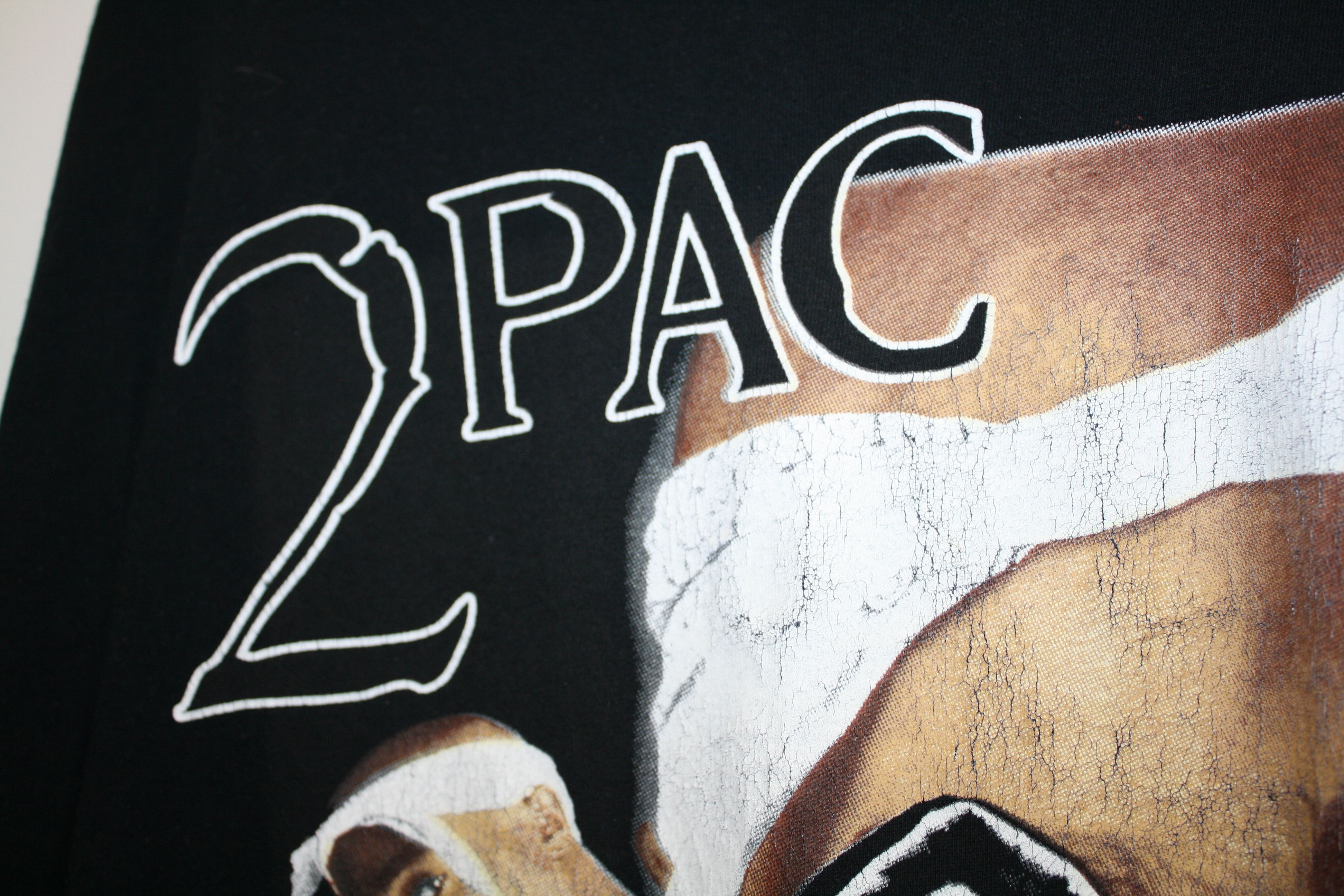 Rap Tees 2Pac Tupac Shakur all eyez on me Tee Size US XL / EU 56 / 4 - 6 Thumbnail
