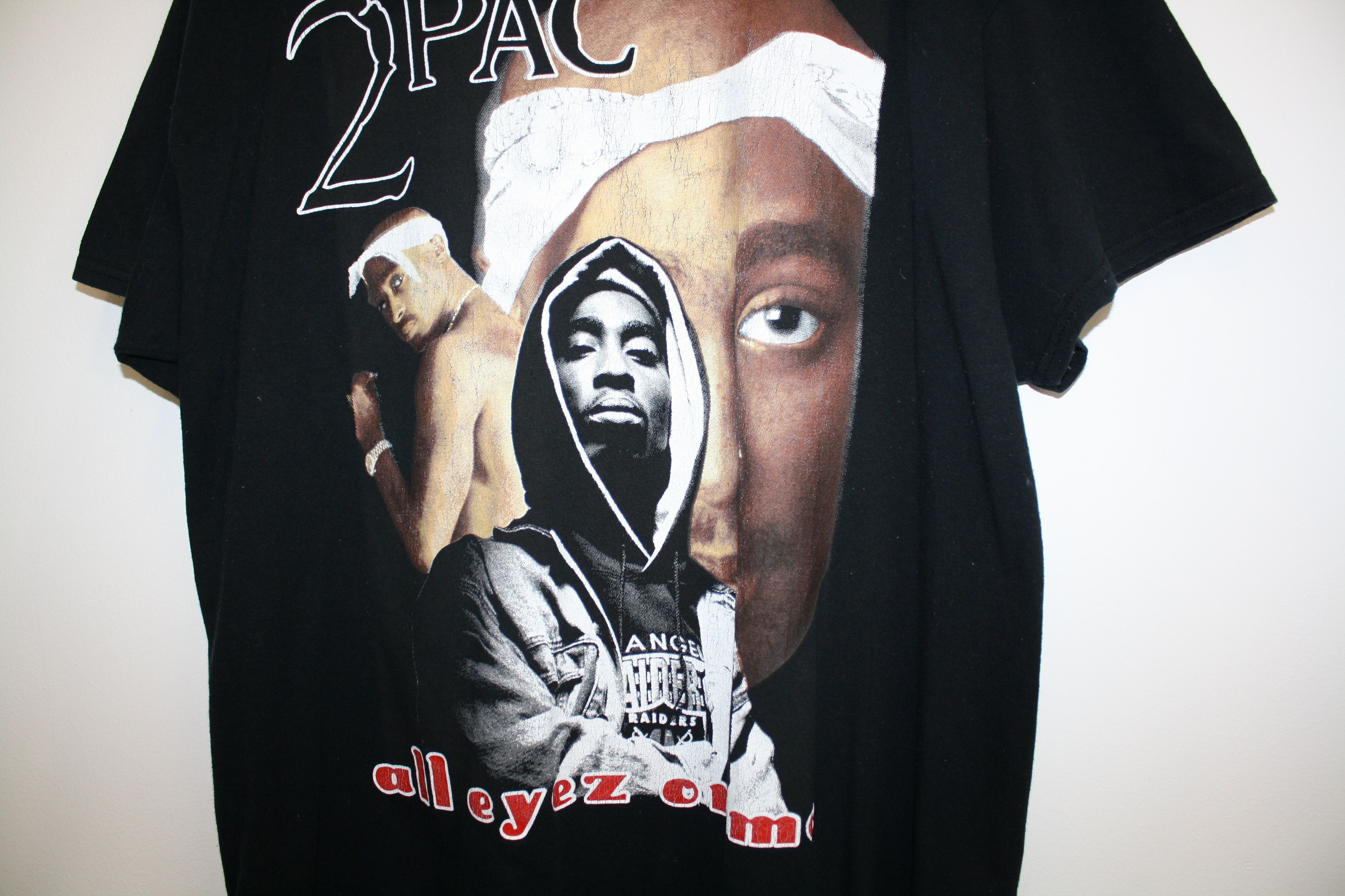 Rap Tees 2Pac Tupac Shakur all eyez on me Tee Size US XL / EU 56 / 4 - 3 Thumbnail