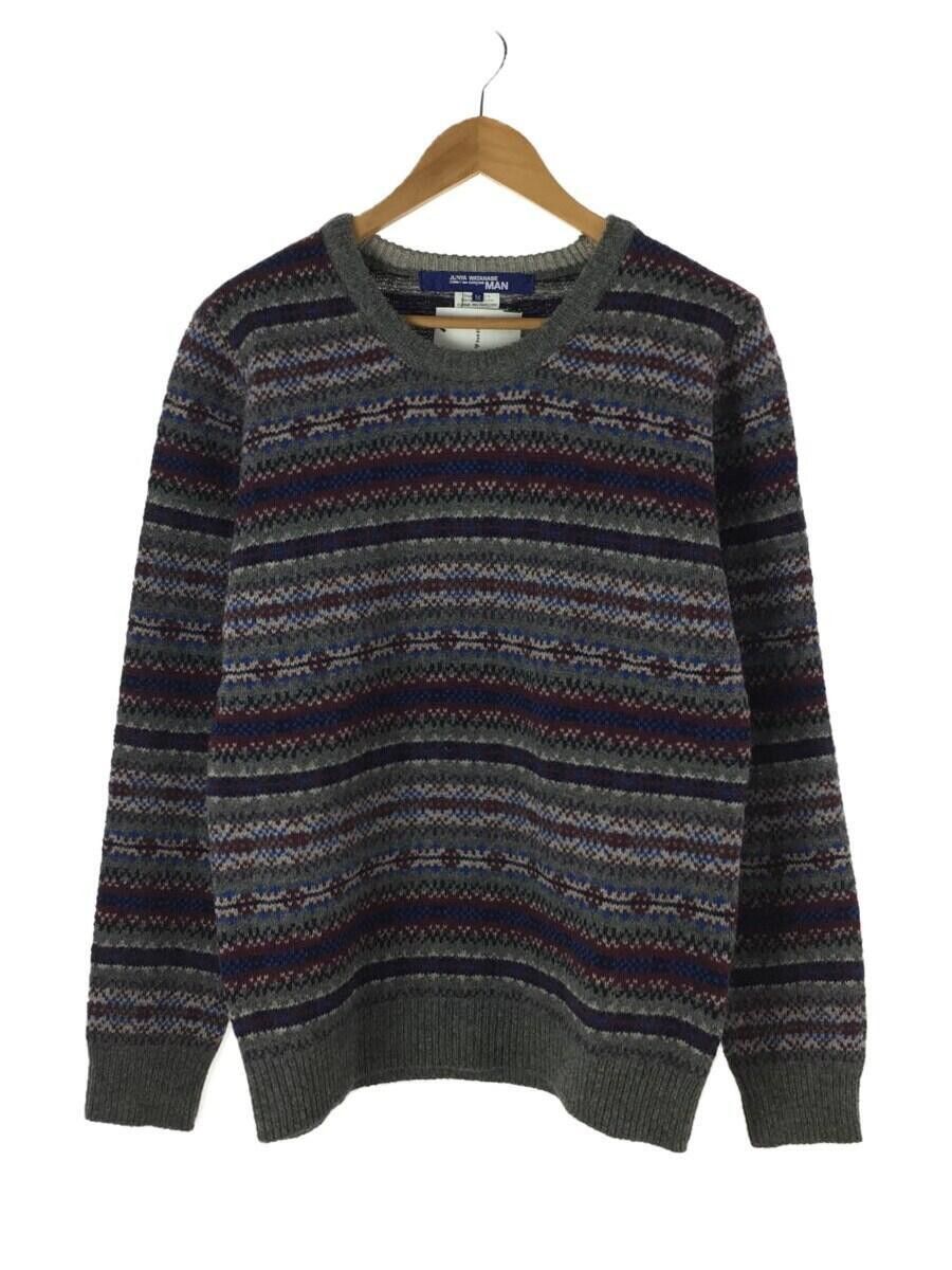 Comme des Garcons × Junya Watanabe 3M Nordic Stripe Wool Knit Sweater Size US M / EU 48-50 / 2 - 1 Thumbnail