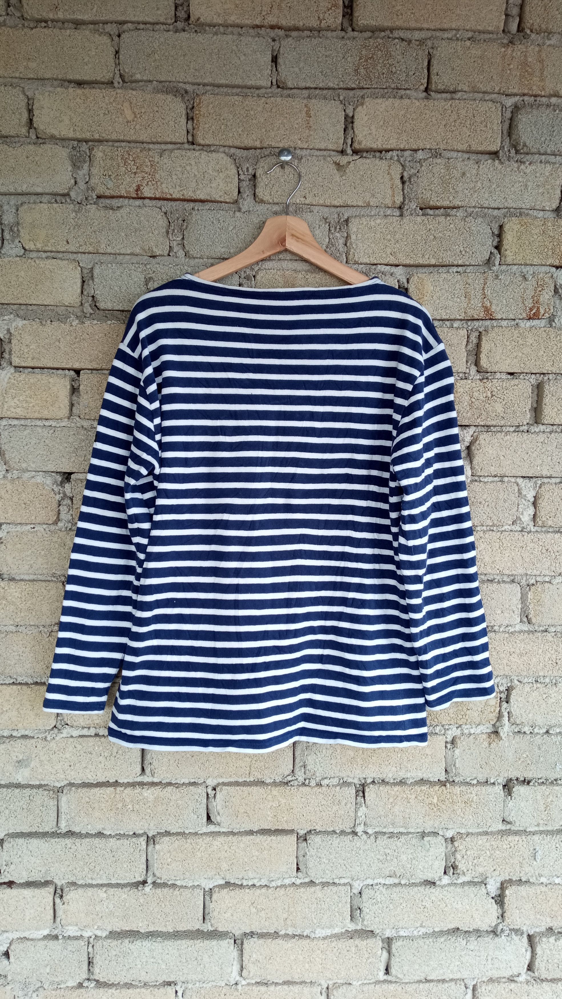 Orcival × Saint James 🔥🔥Saint James Border Striped LS T-Shirt Size US M / EU 48-50 / 2 - 11 Thumbnail