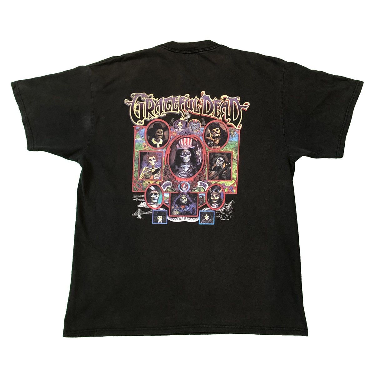 Vintage 1999 Grateful Dead T Shirt Haight & Ashbury Band Tee