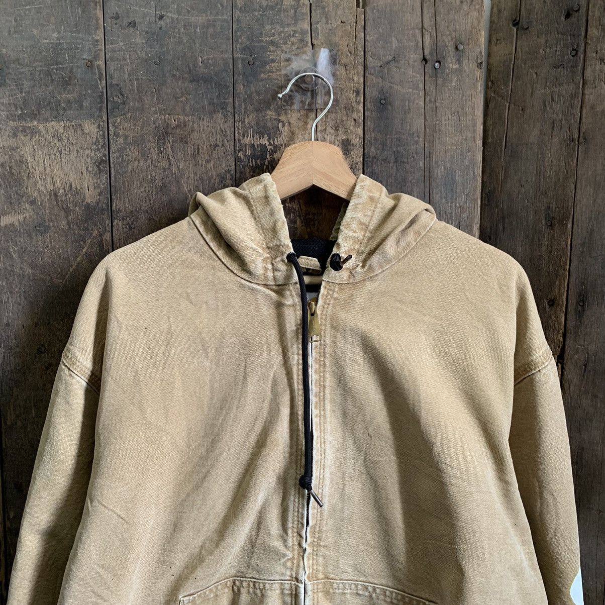 Carhartt × Vintage Vintage Carhartt Distressed Jacket Custom Skeleton Paint Size US XL / EU 56 / 4 - 11 Thumbnail